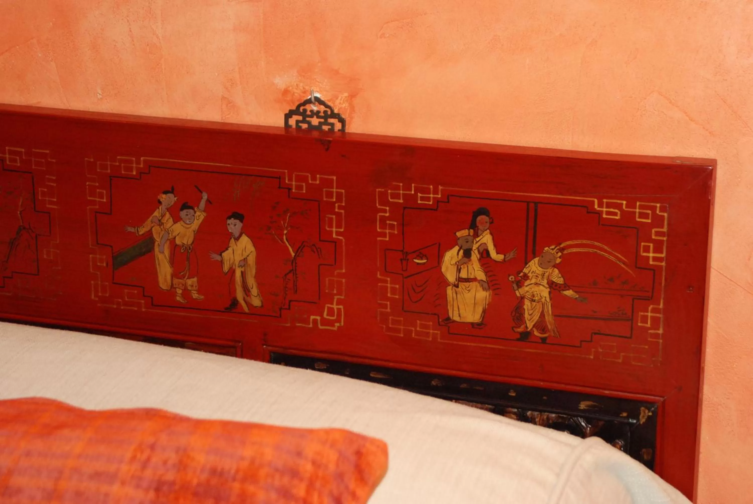 Bed in L'Agora Hotel