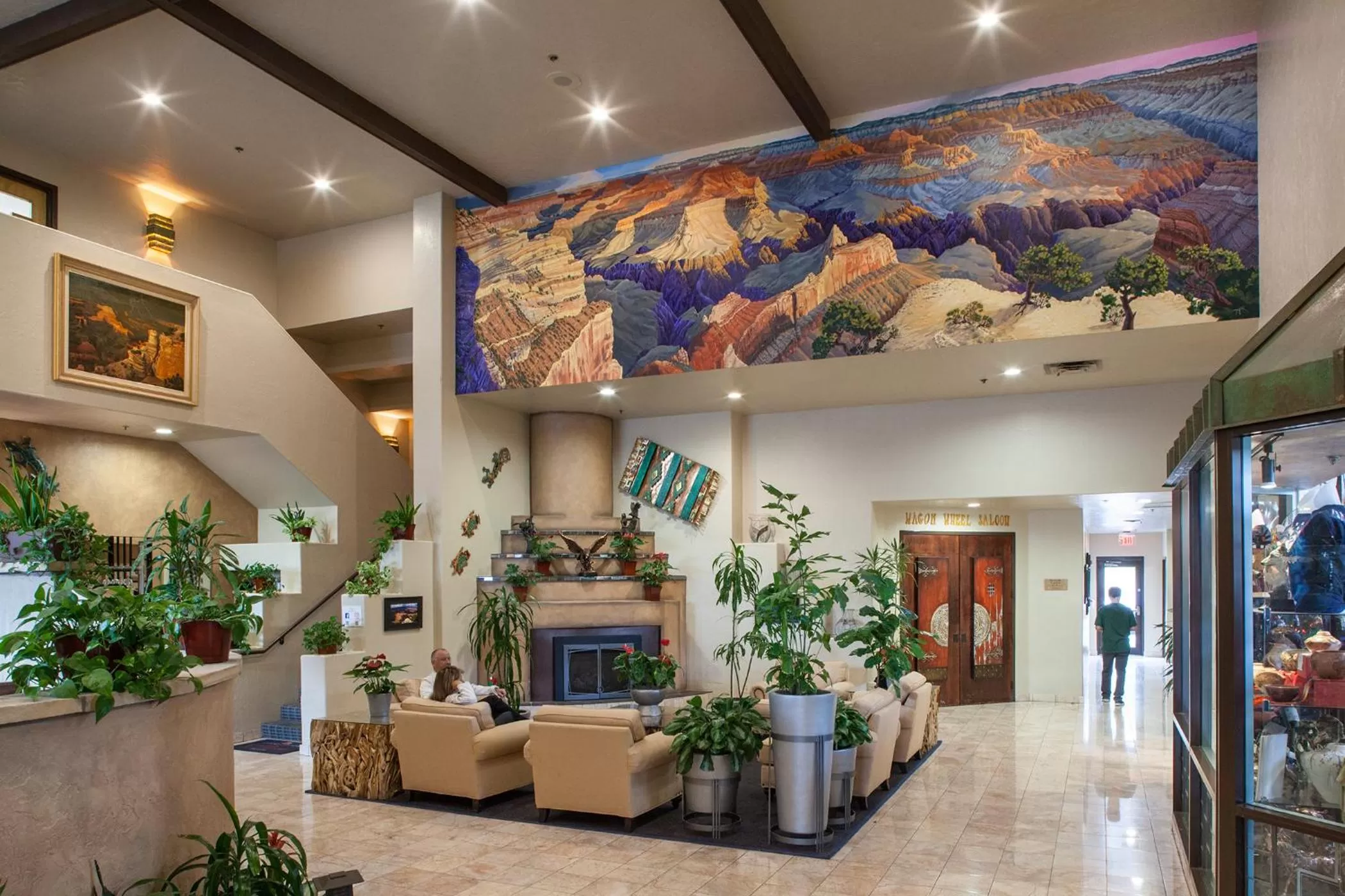 Lobby or reception in Grand Canyon Plaza Hotel-South Rim