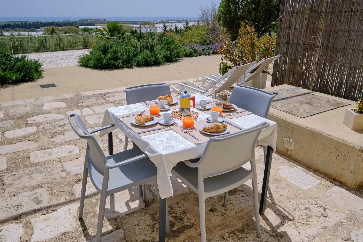 Patio in Petrantica Resort