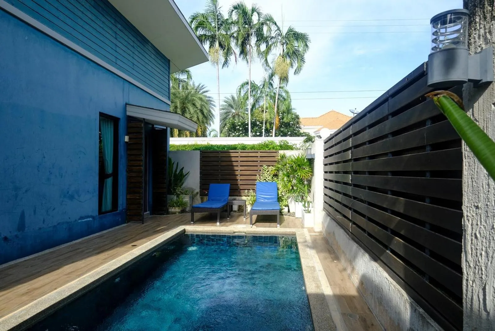 Swimming pool in Coral Tree Villa Huahin