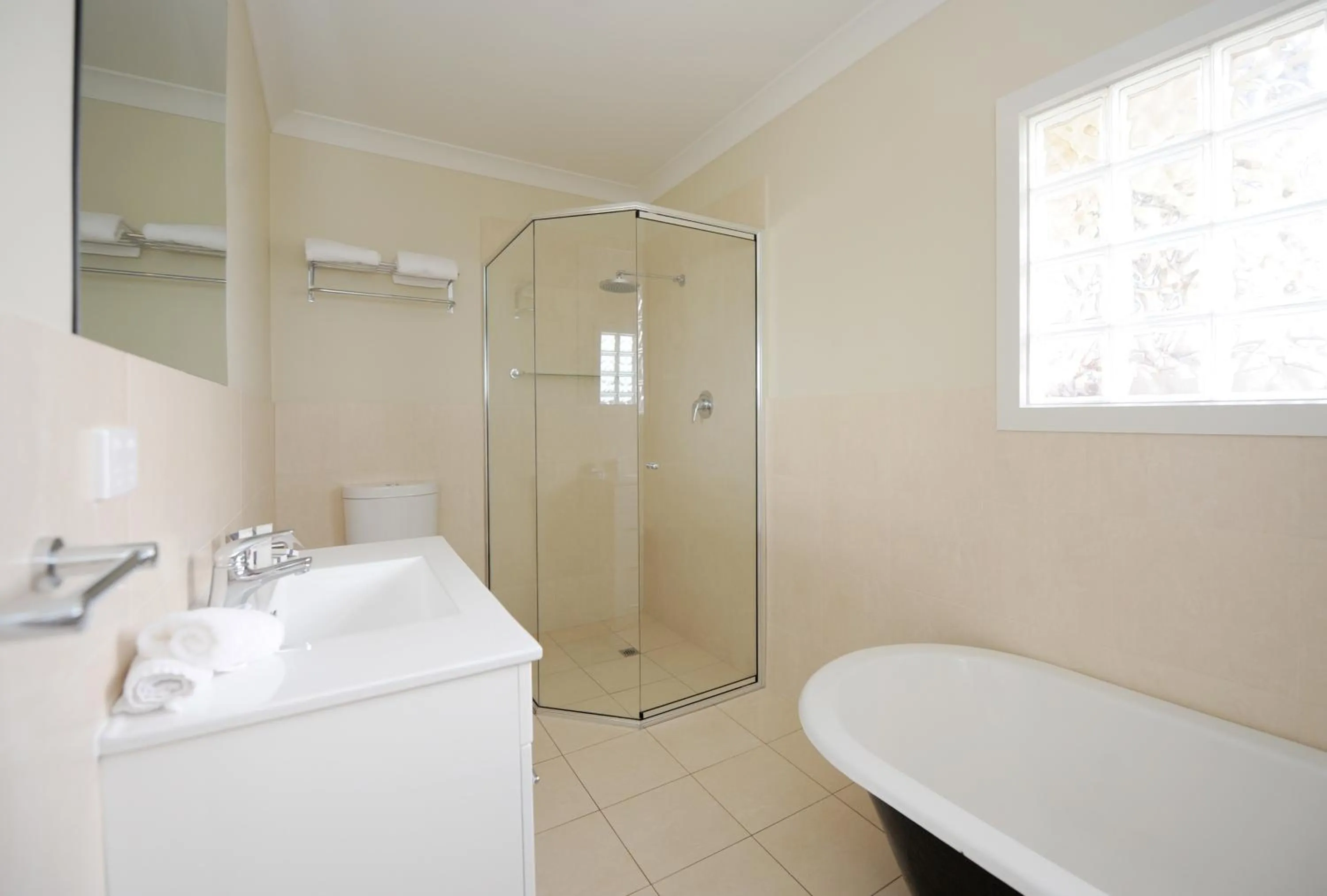 Bathroom in The Barn Accommodation