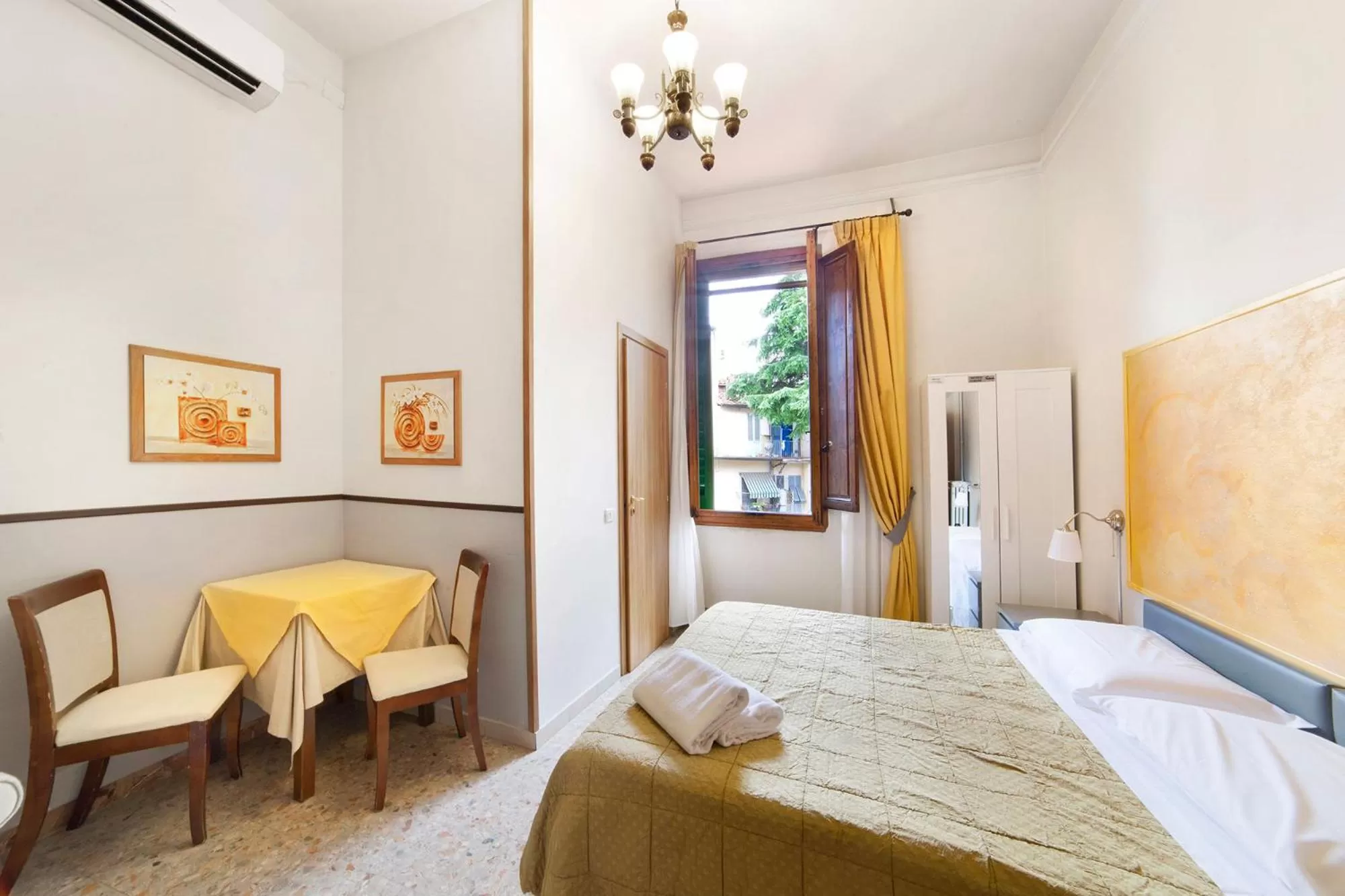 Photo of the whole room, Bed in Melody House