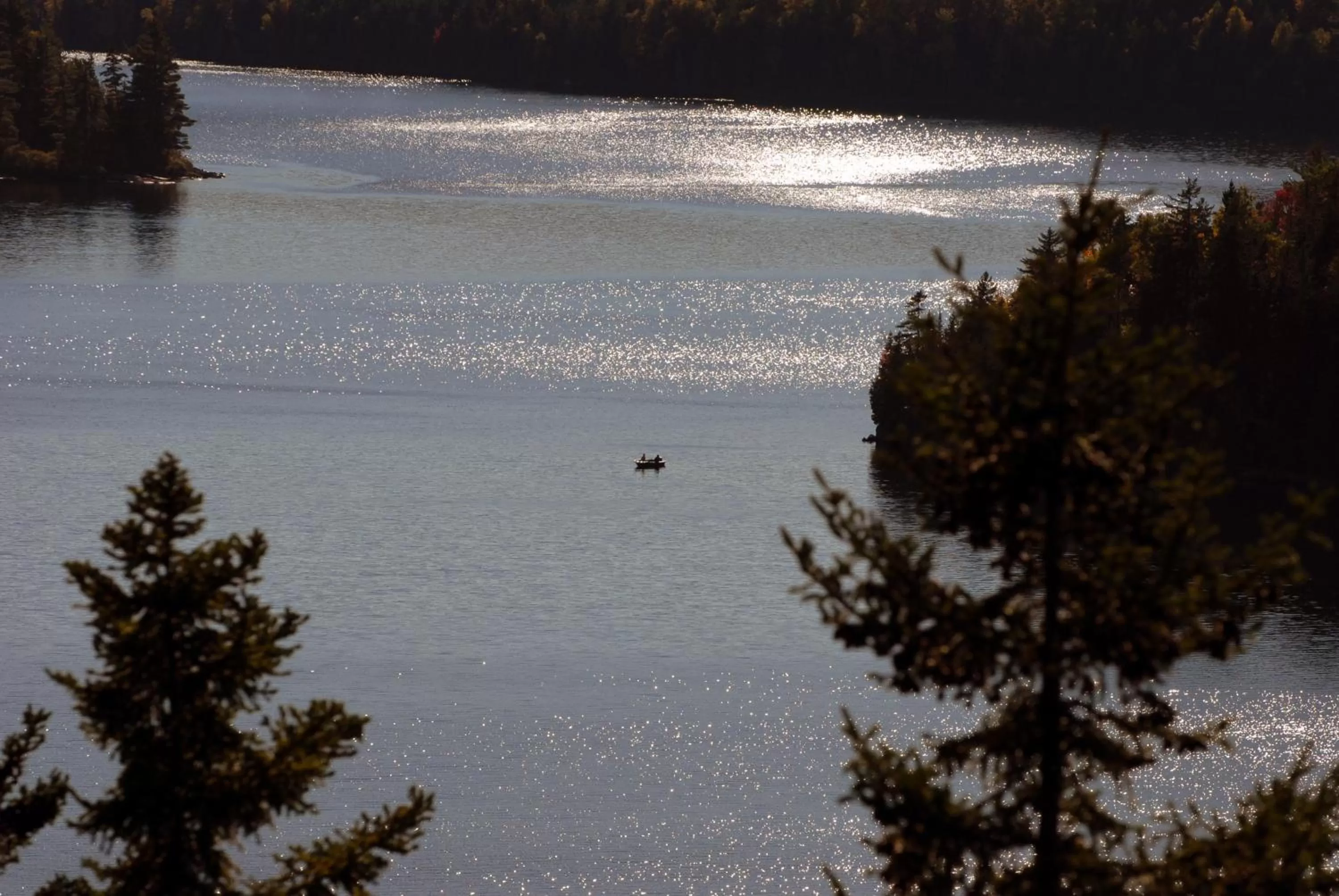 Lake view in Sacacomie Hôtel et Spa