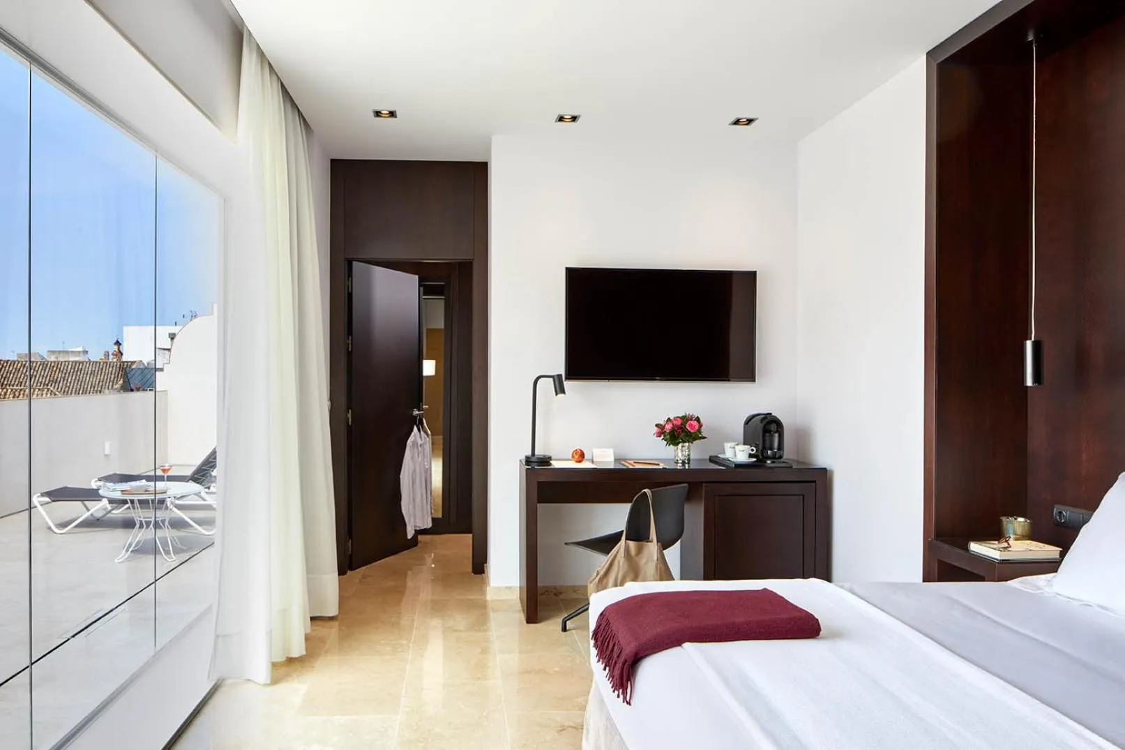 Photo of the whole room, Bed in Hotel Posada del Lucero