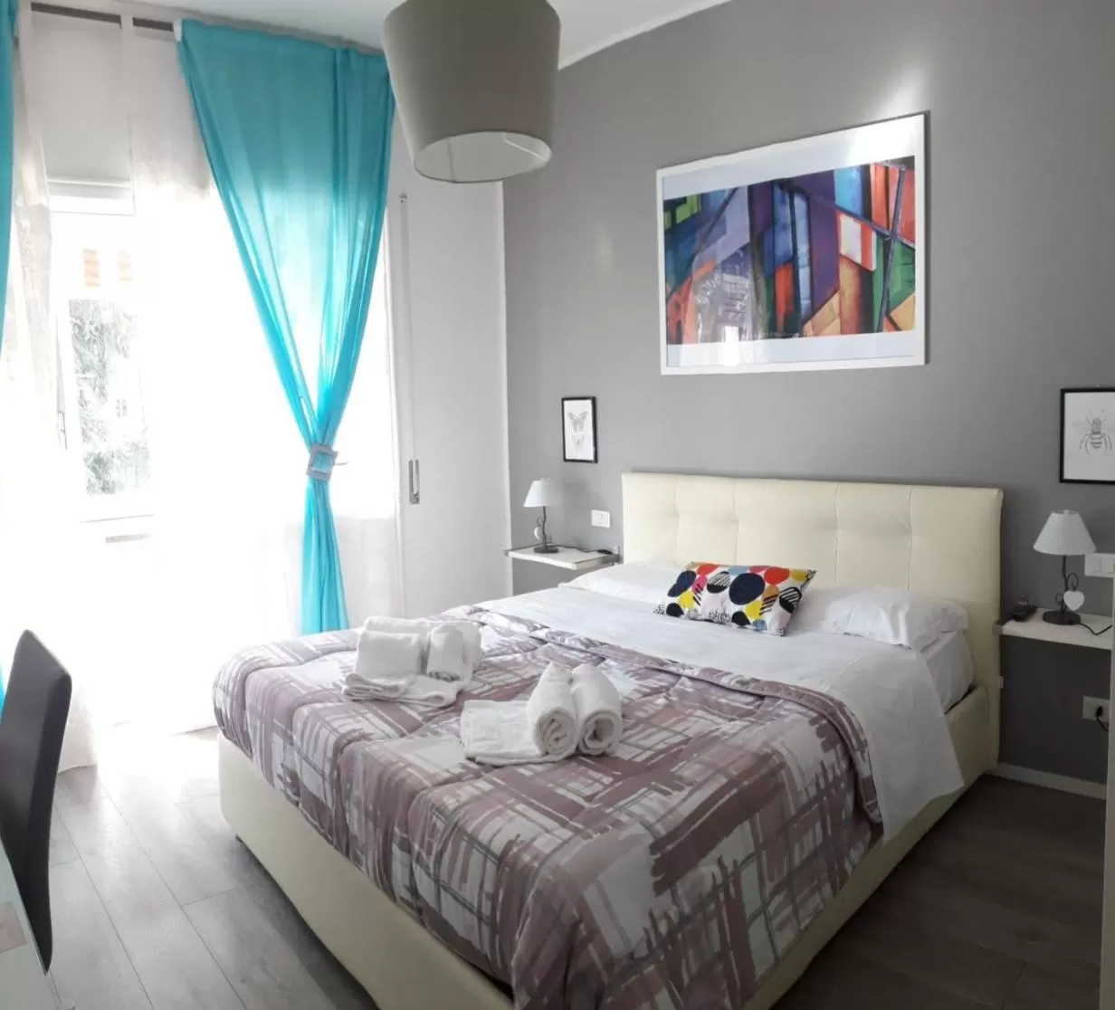 Bedroom, Bed in Domus Raffaello