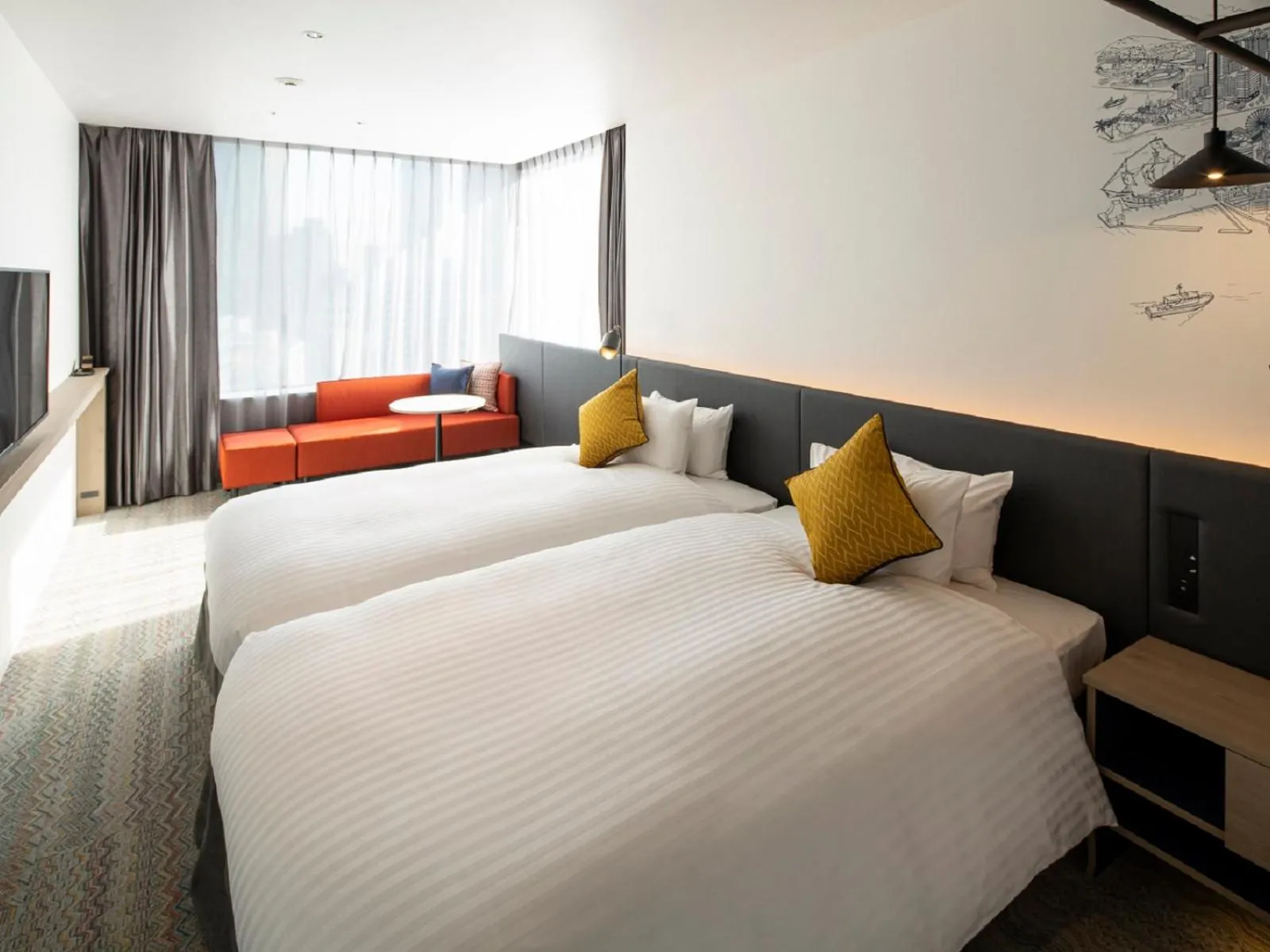 Deluxe Twin Room - Smoking in Hotel Intergate Osaka Umeda