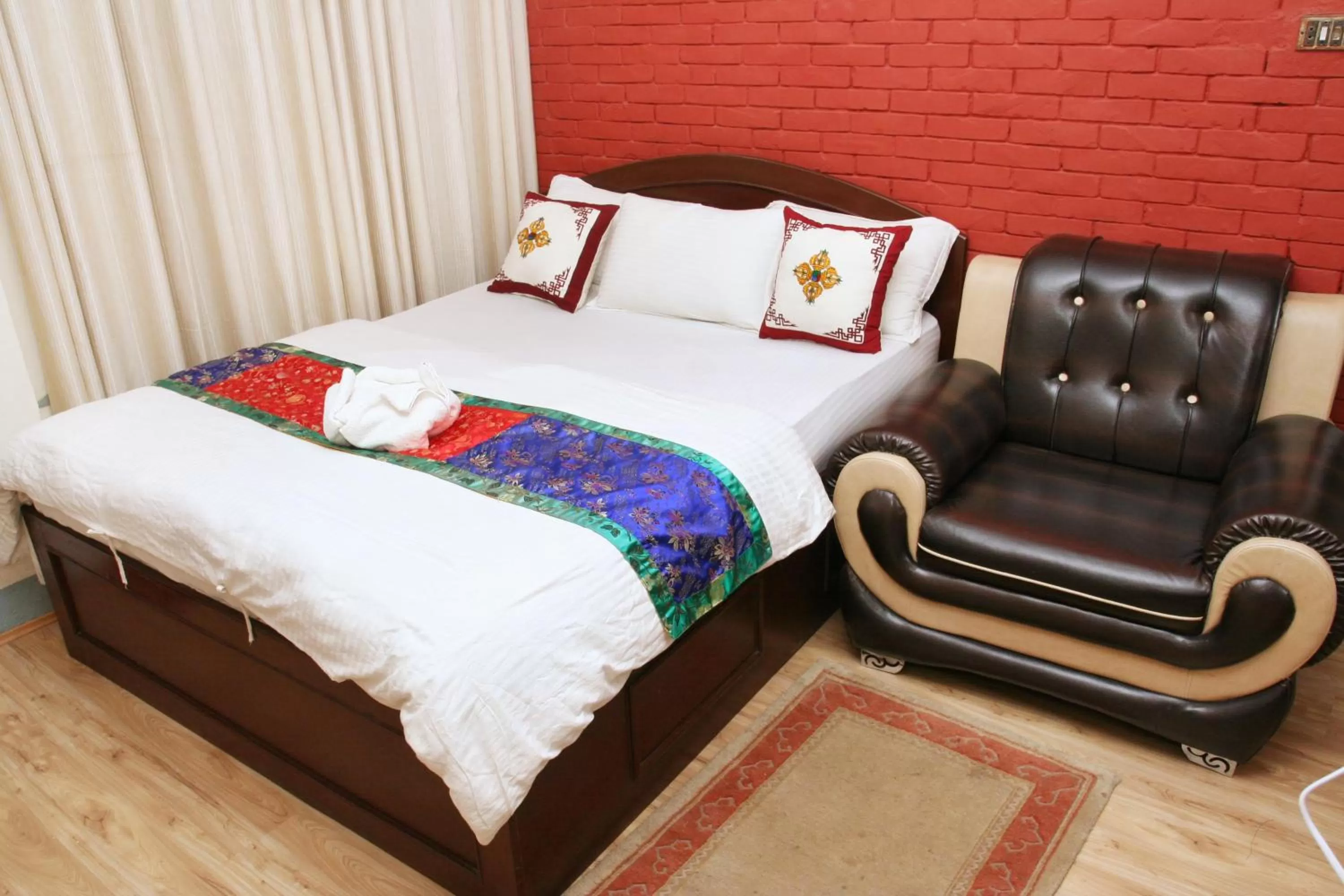 Bed in Thamel Backpackers Home