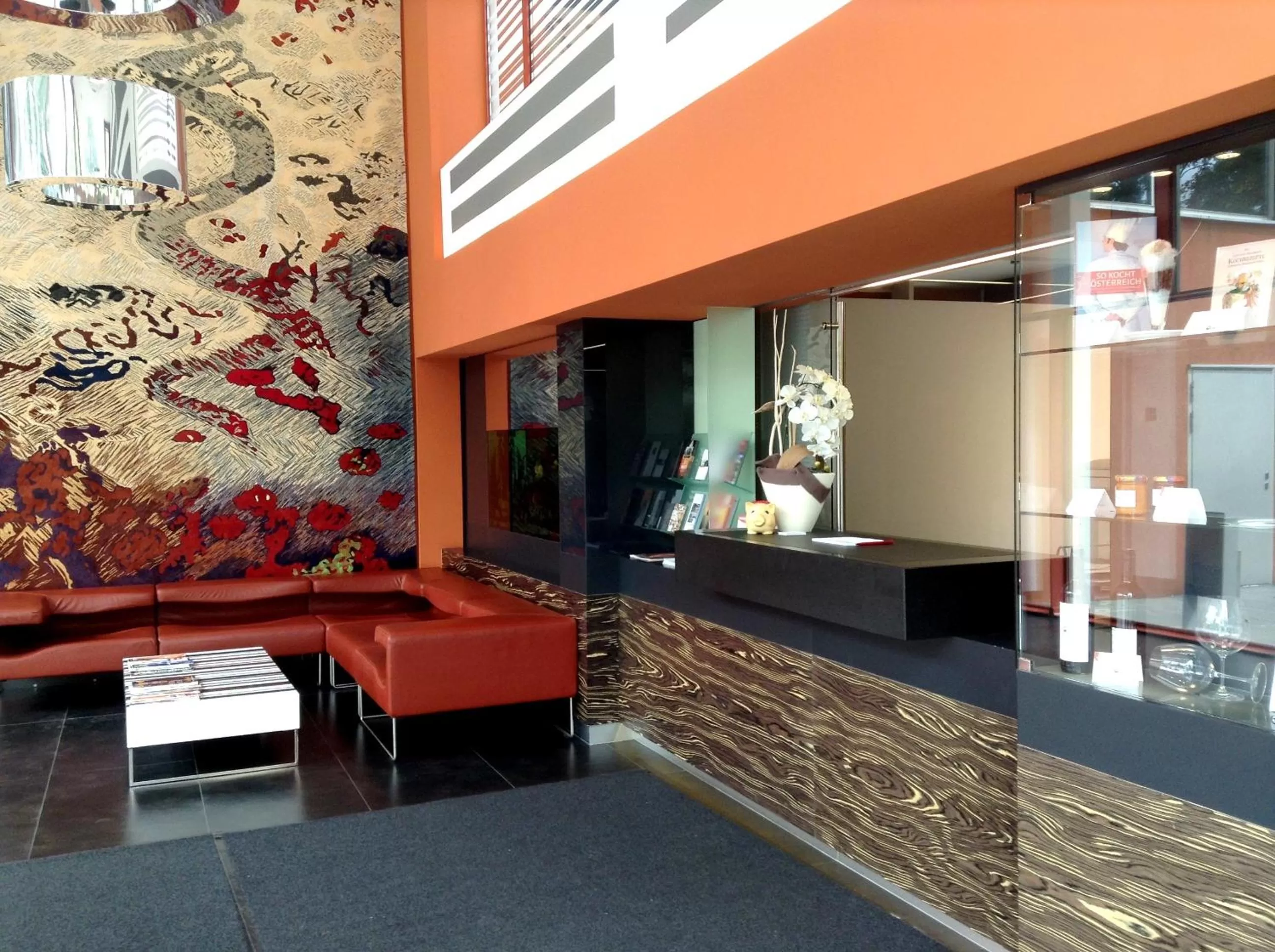 Lobby or reception in Hotel Maxlhaid