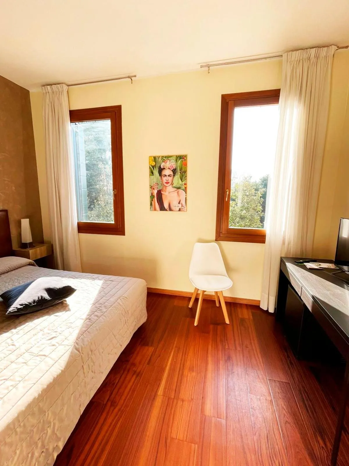 Bed in Hotel Villa Braida