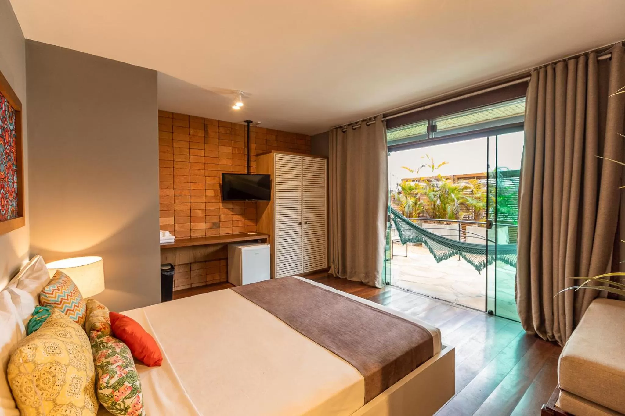 Photo of the whole room, Bed in Bravo Pousada Design