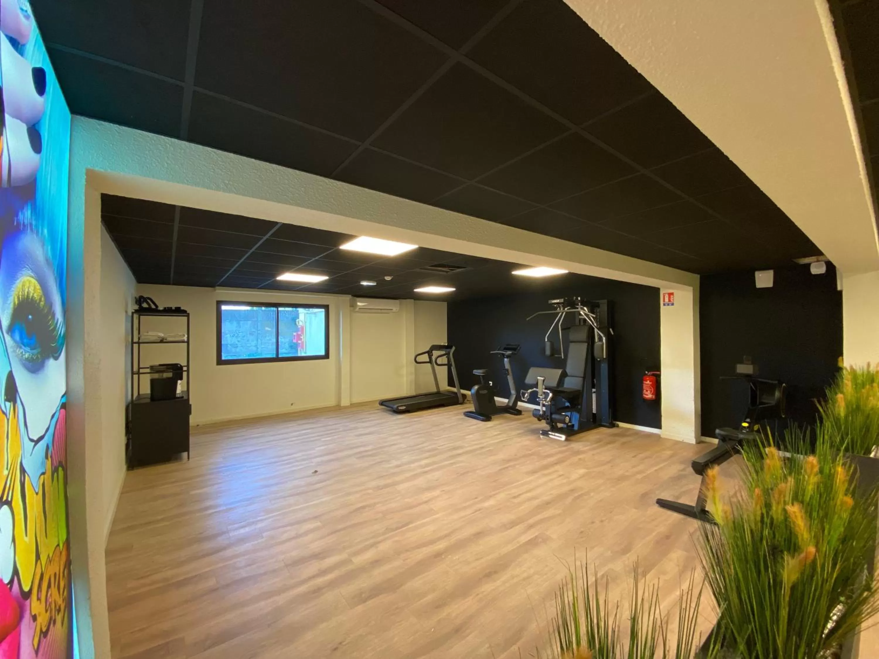 Fitness centre/facilities in ibis Styles Bordeaux Sud