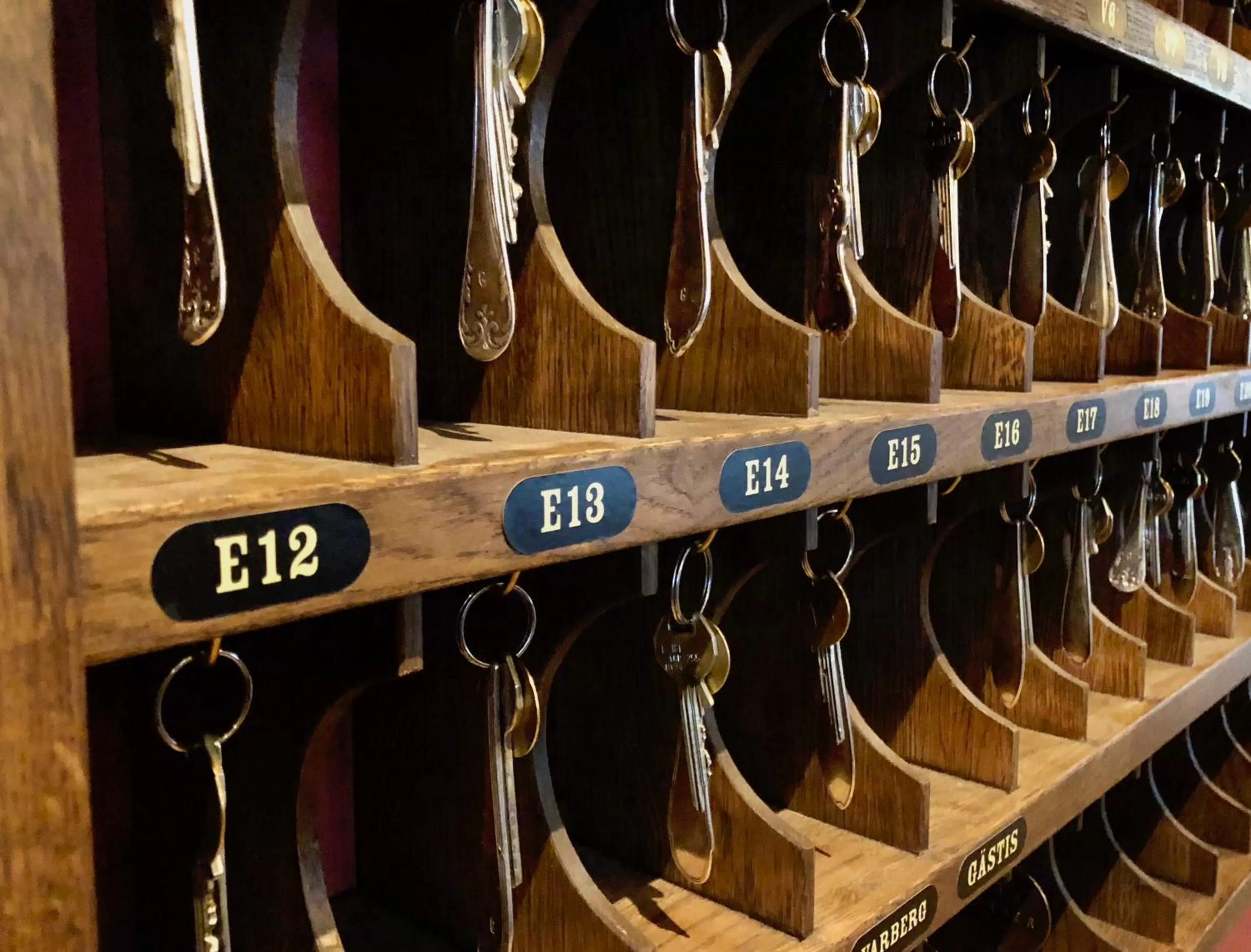 Lobby or reception in Hotell Gästis