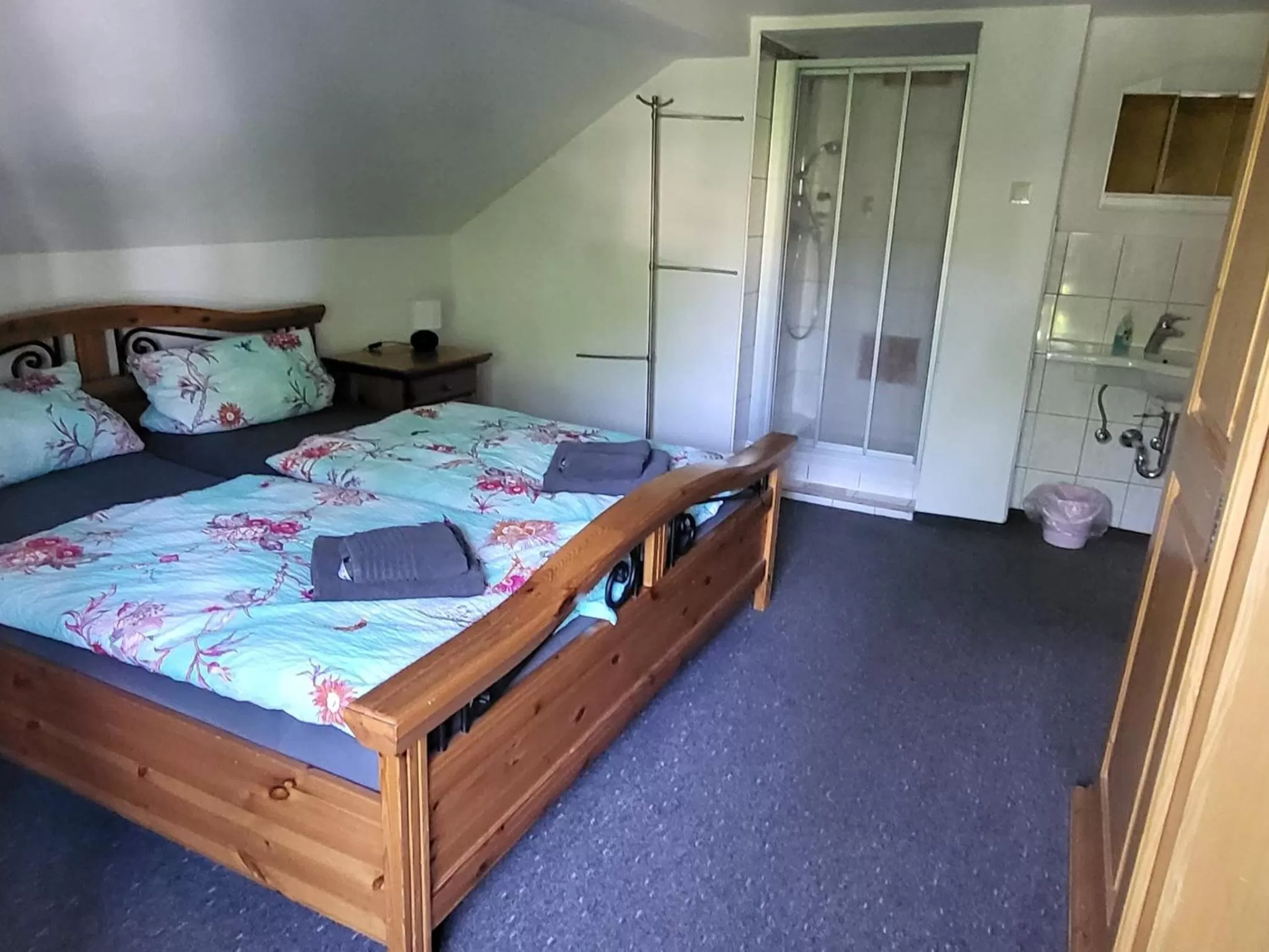 Bed in Gasthaus Staufenbrücke