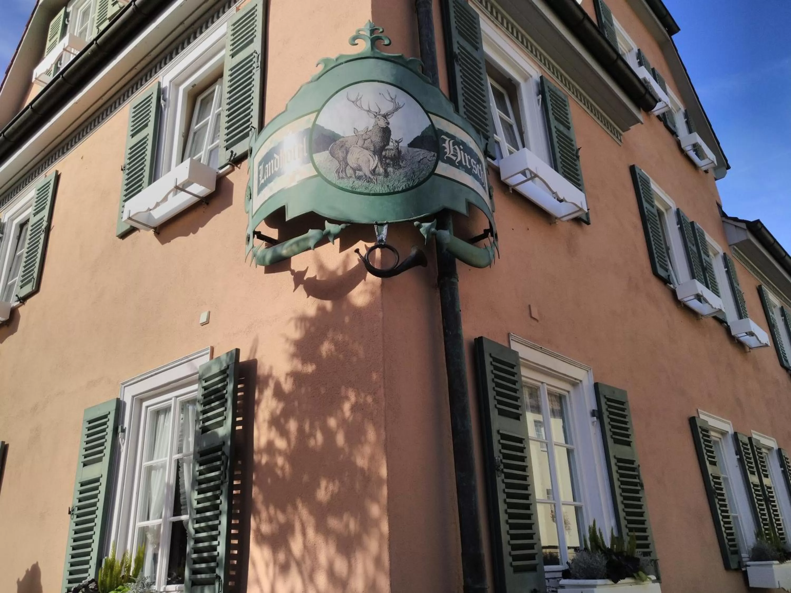 Property building in Landhotel Hirsch