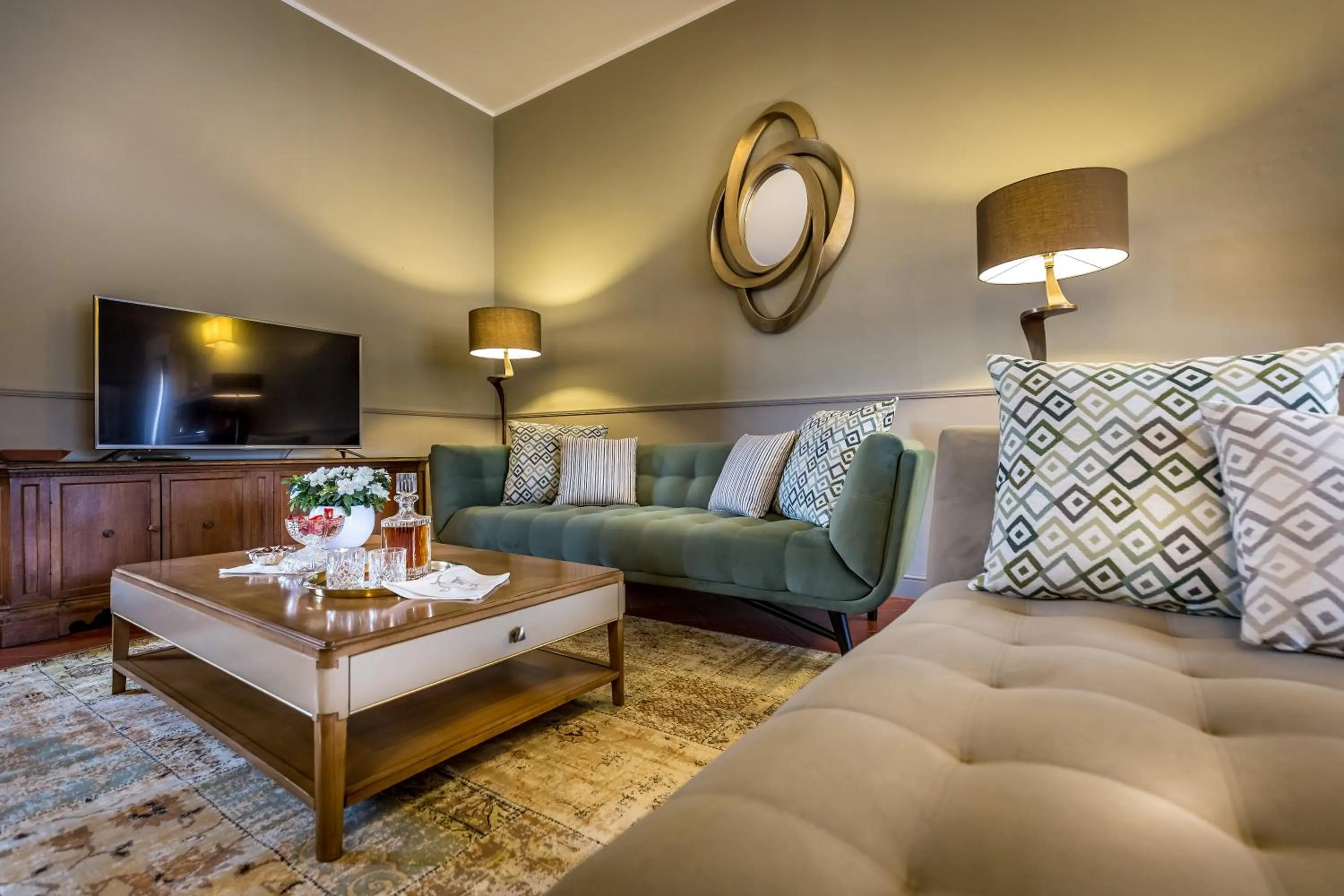 Living room in Palazzo Ridolfi - Residenza d'Epoca