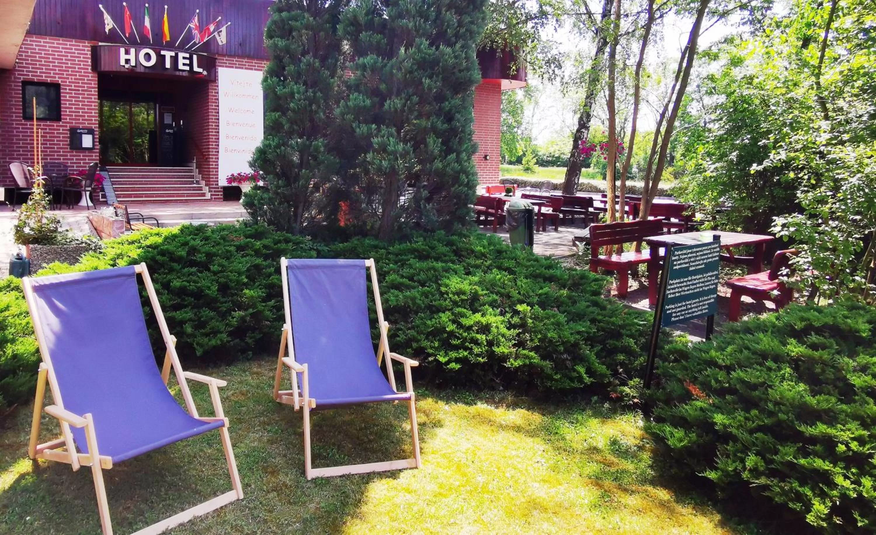 Property building in Hotel Ludmila