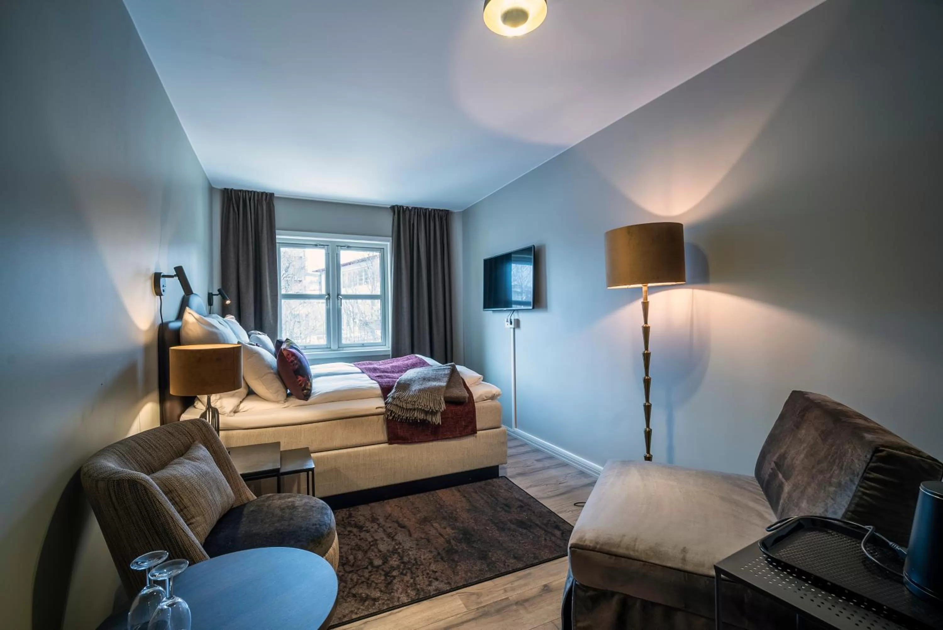 Photo of the whole room, Bed in Aksjemøllen - by Classic Norway Hotels