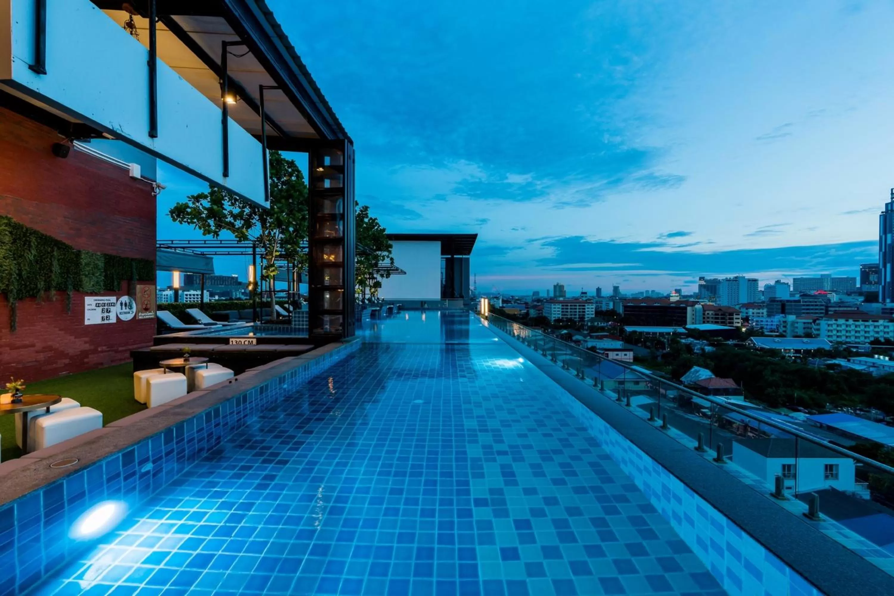 Pool view in SureStay Plus by Best Western T Pattaya