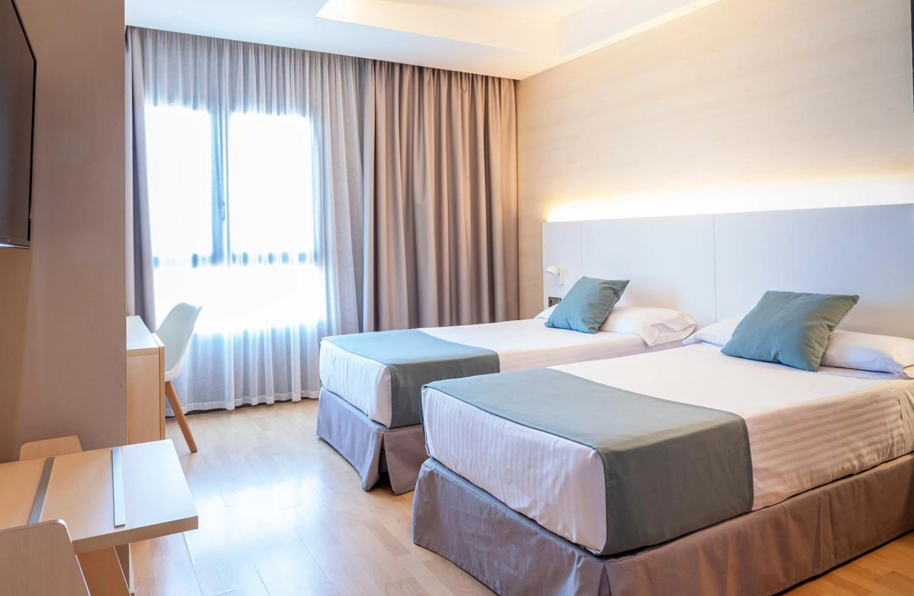 Bed in Hotel Olympia Valencia