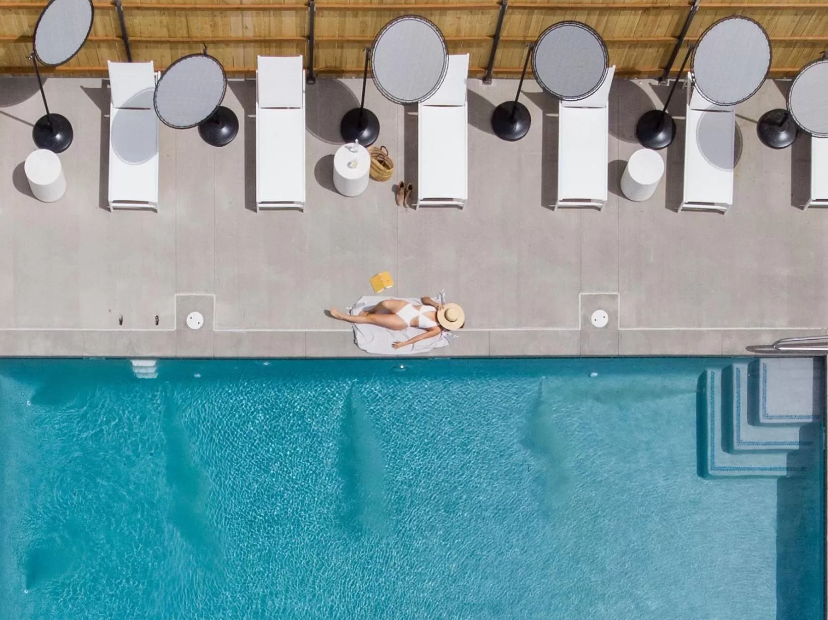 Swimming Pool in Yonder Escalante Luxury Glamping