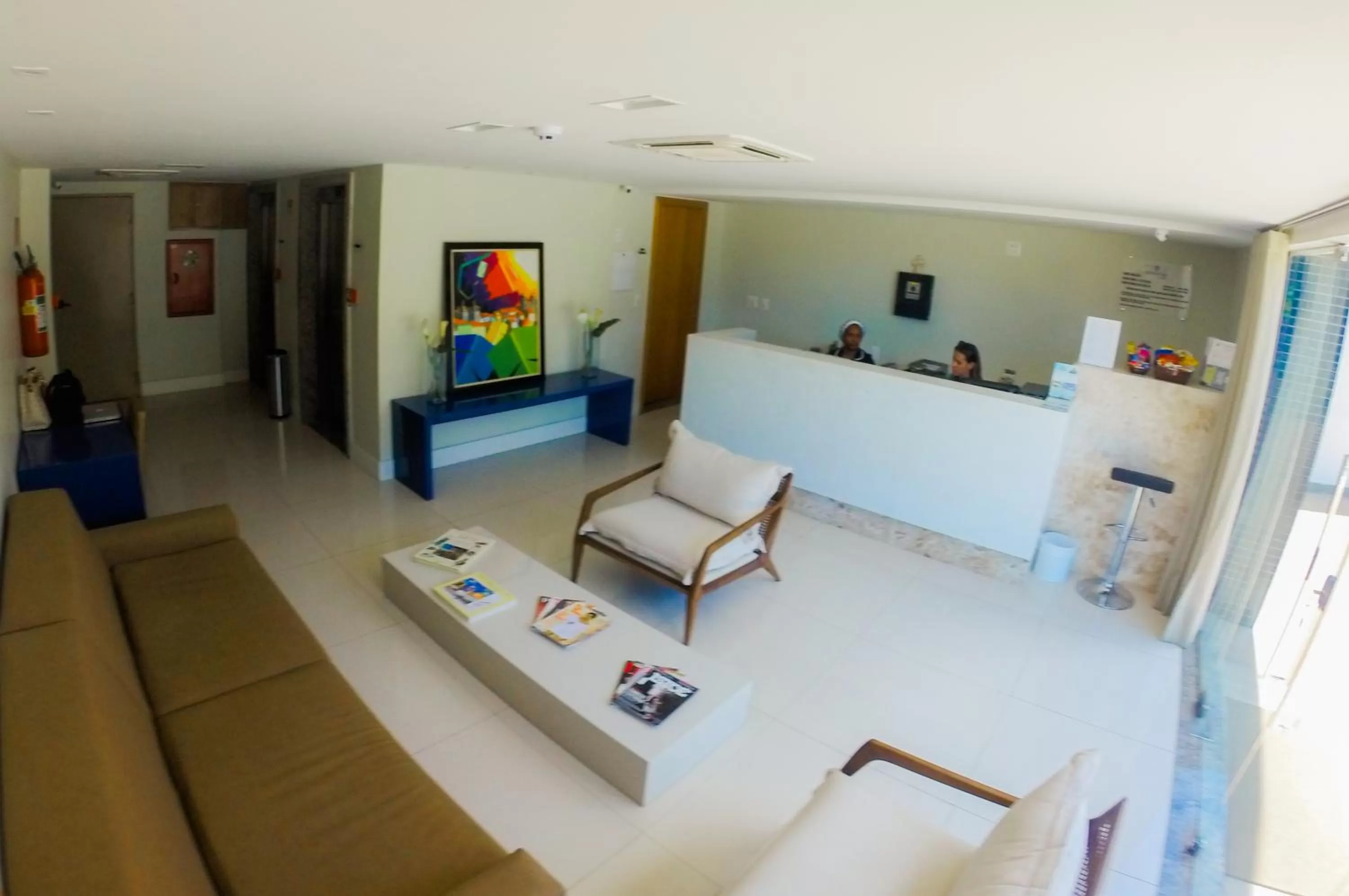 Lobby or reception in Aquarena Hotel