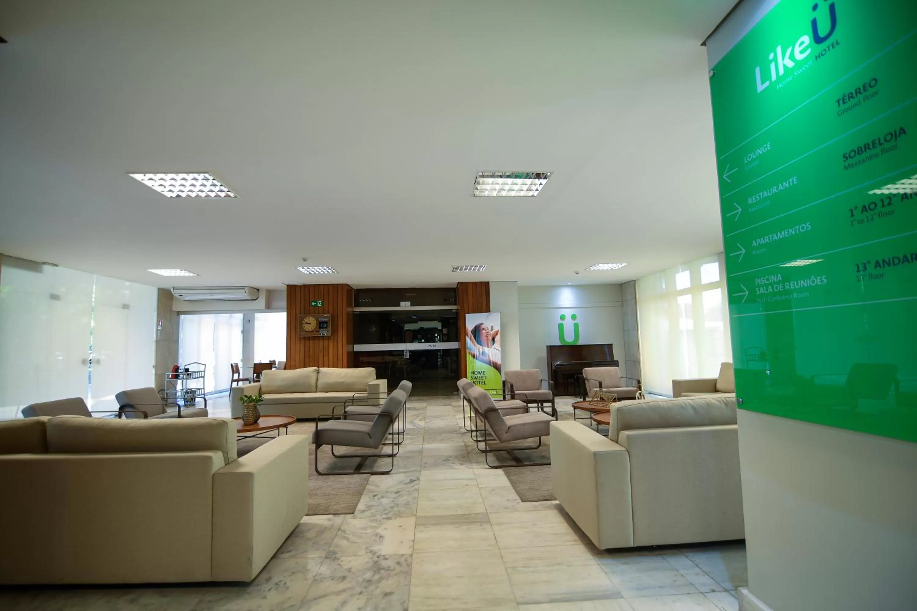 Lobby or reception in Like U Hotel Brasília