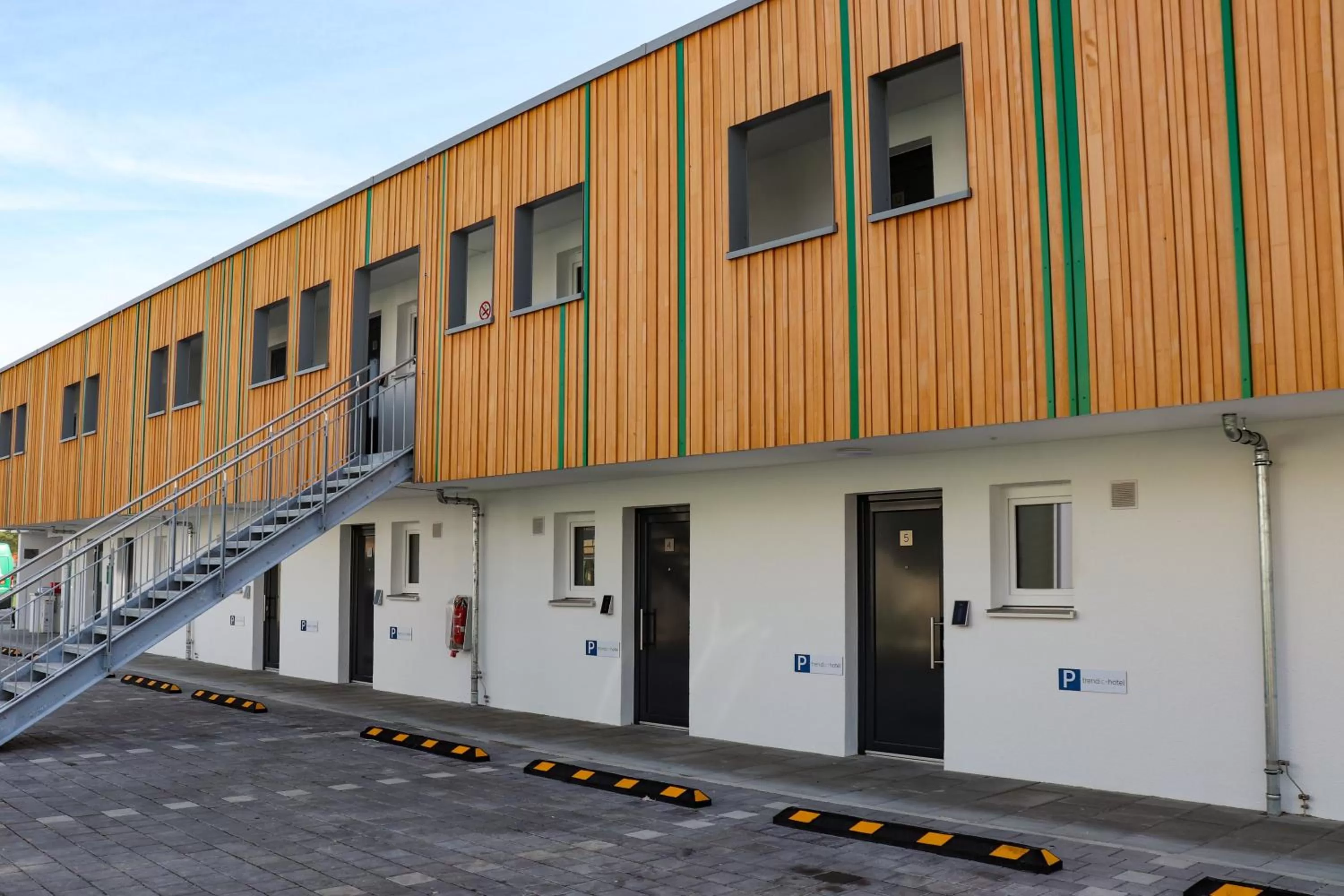 Property building in Trendic Hotel