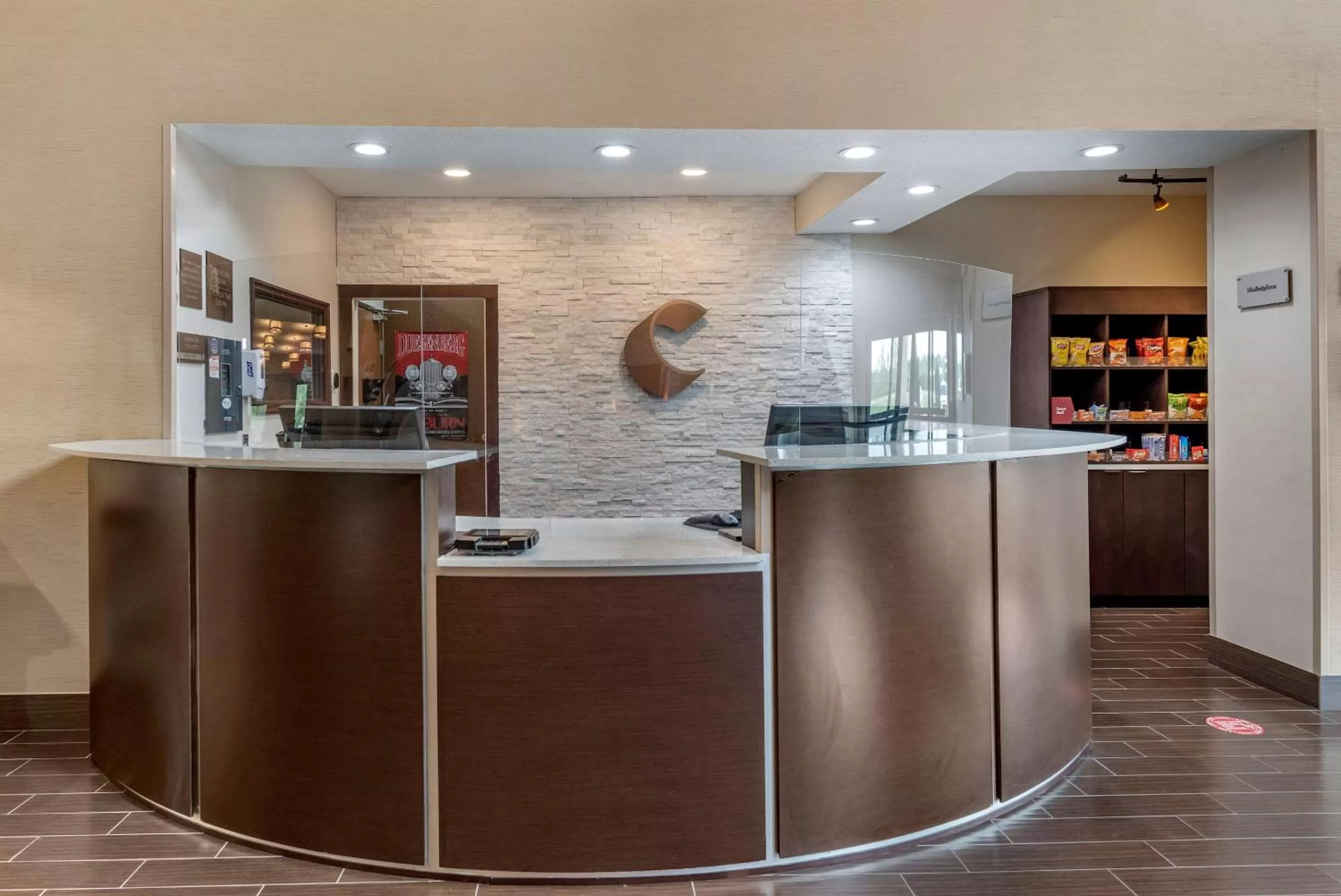 Lobby or reception in Comfort Suites Auburn near I-69