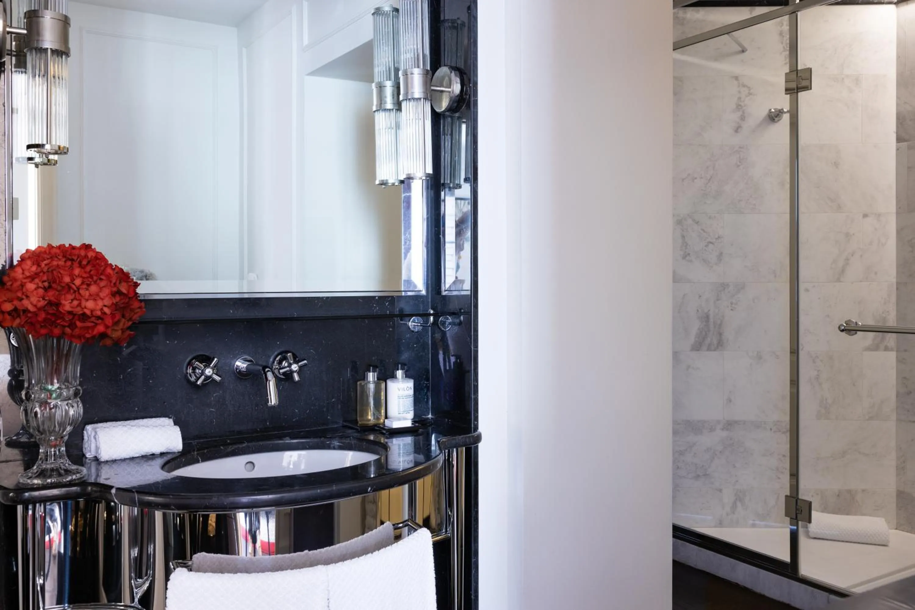 Shower in Hotel Vilòn - Small Luxury Hotels of the World