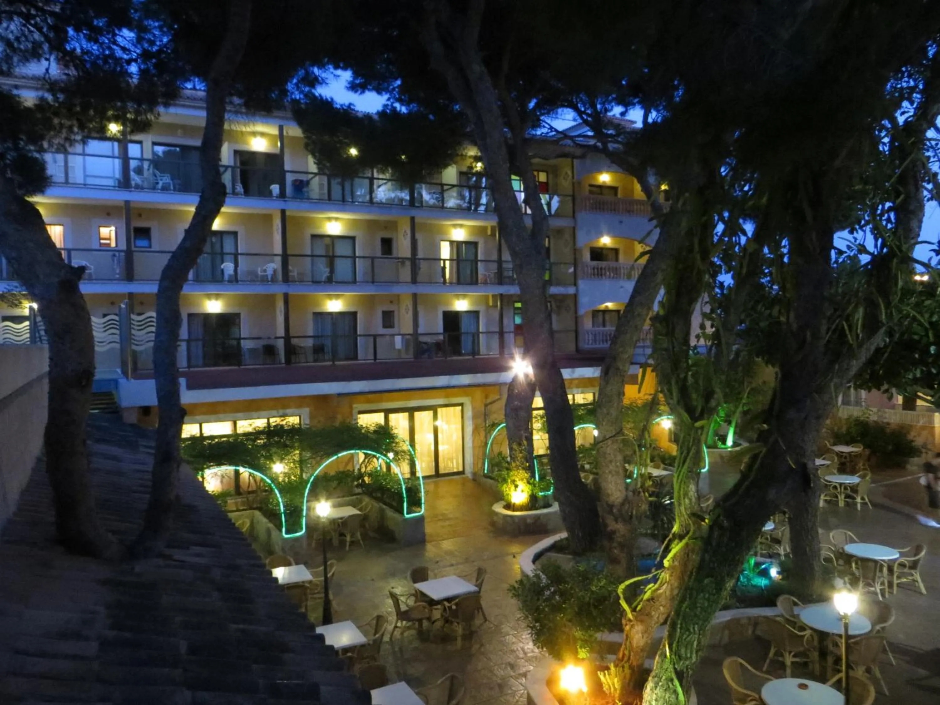 Garden in Hotel Baviera