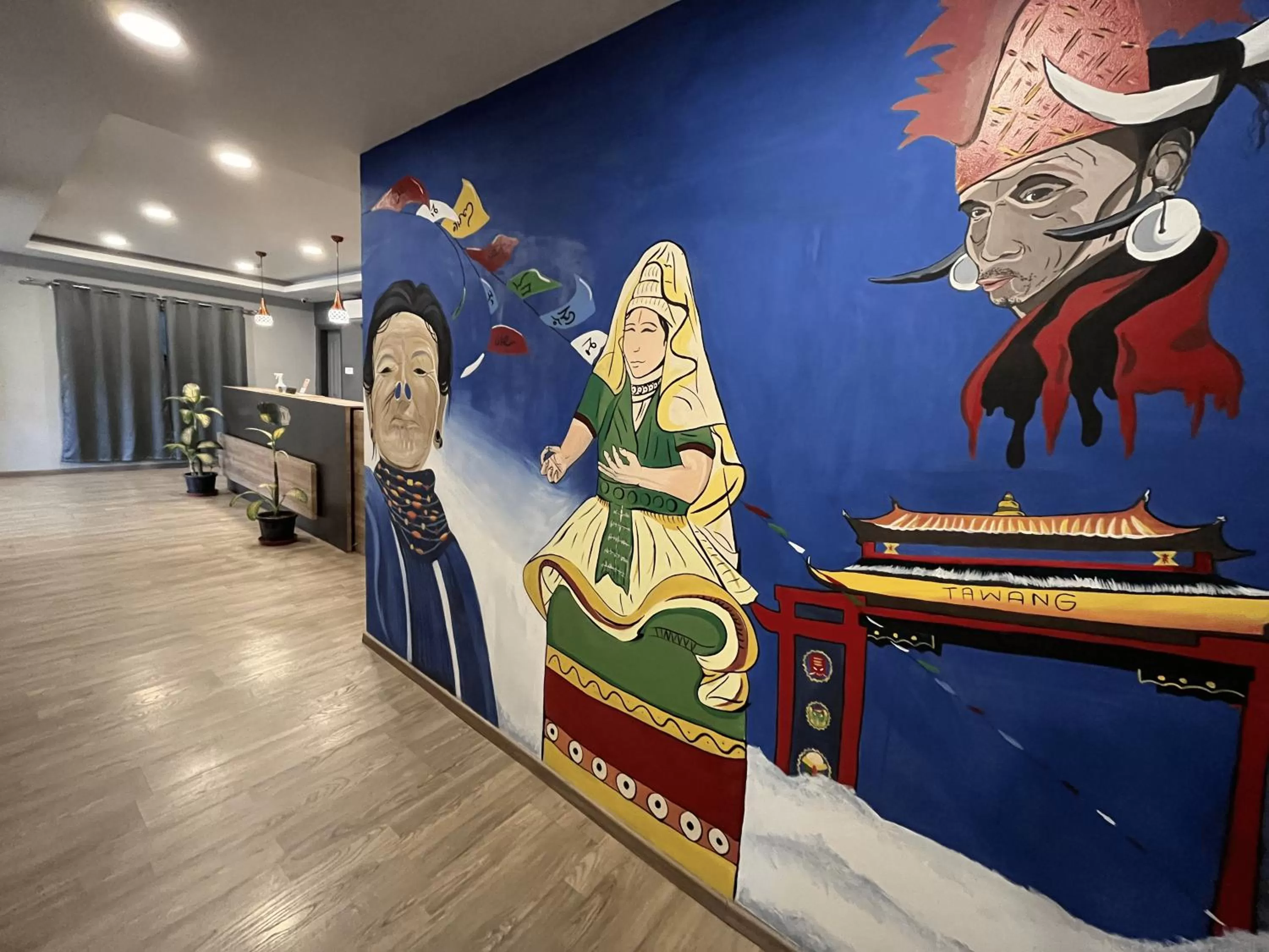 Decorative detail in Hotel Zen Garden