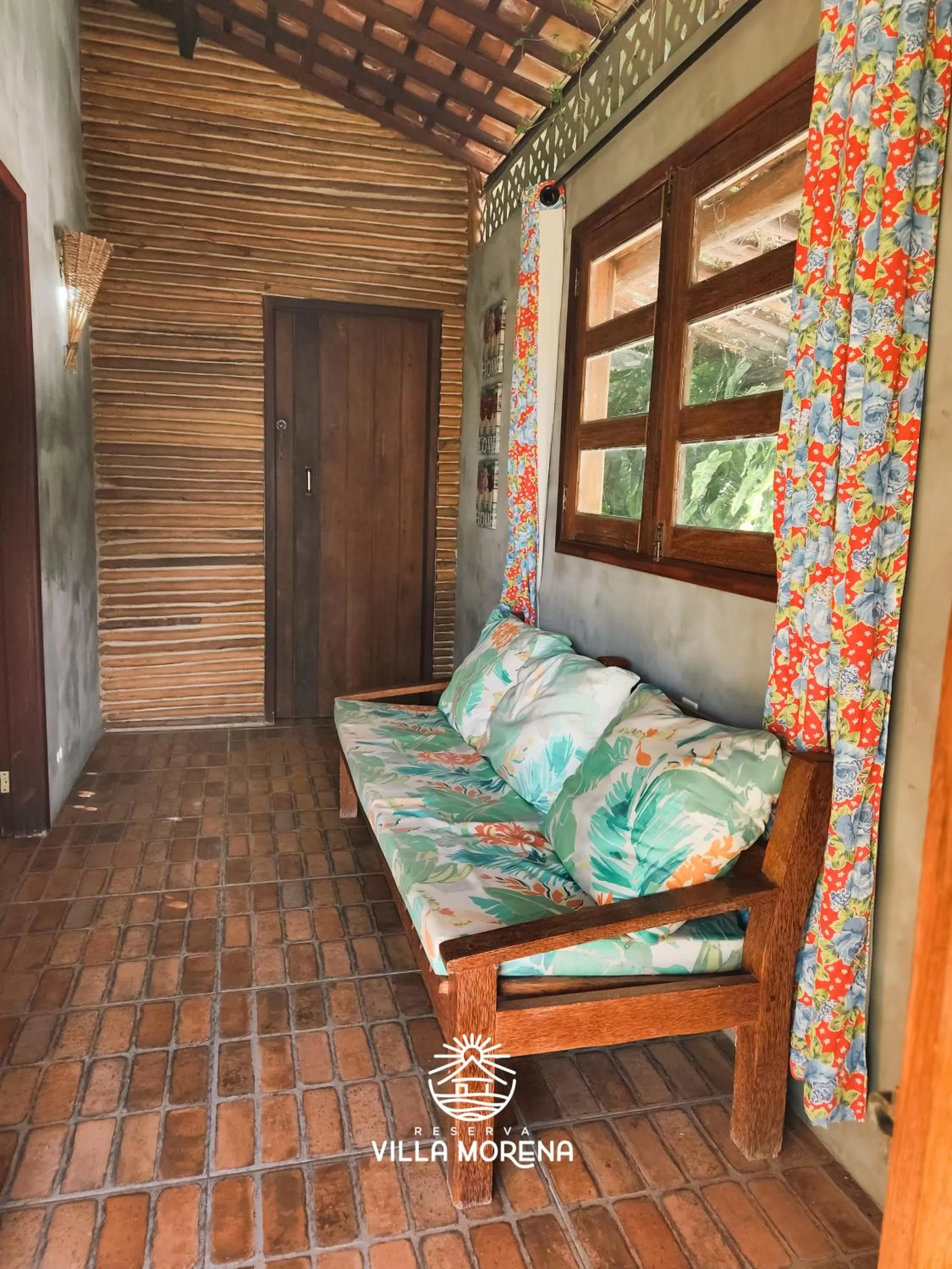 Bed in Pousada Villa Morena