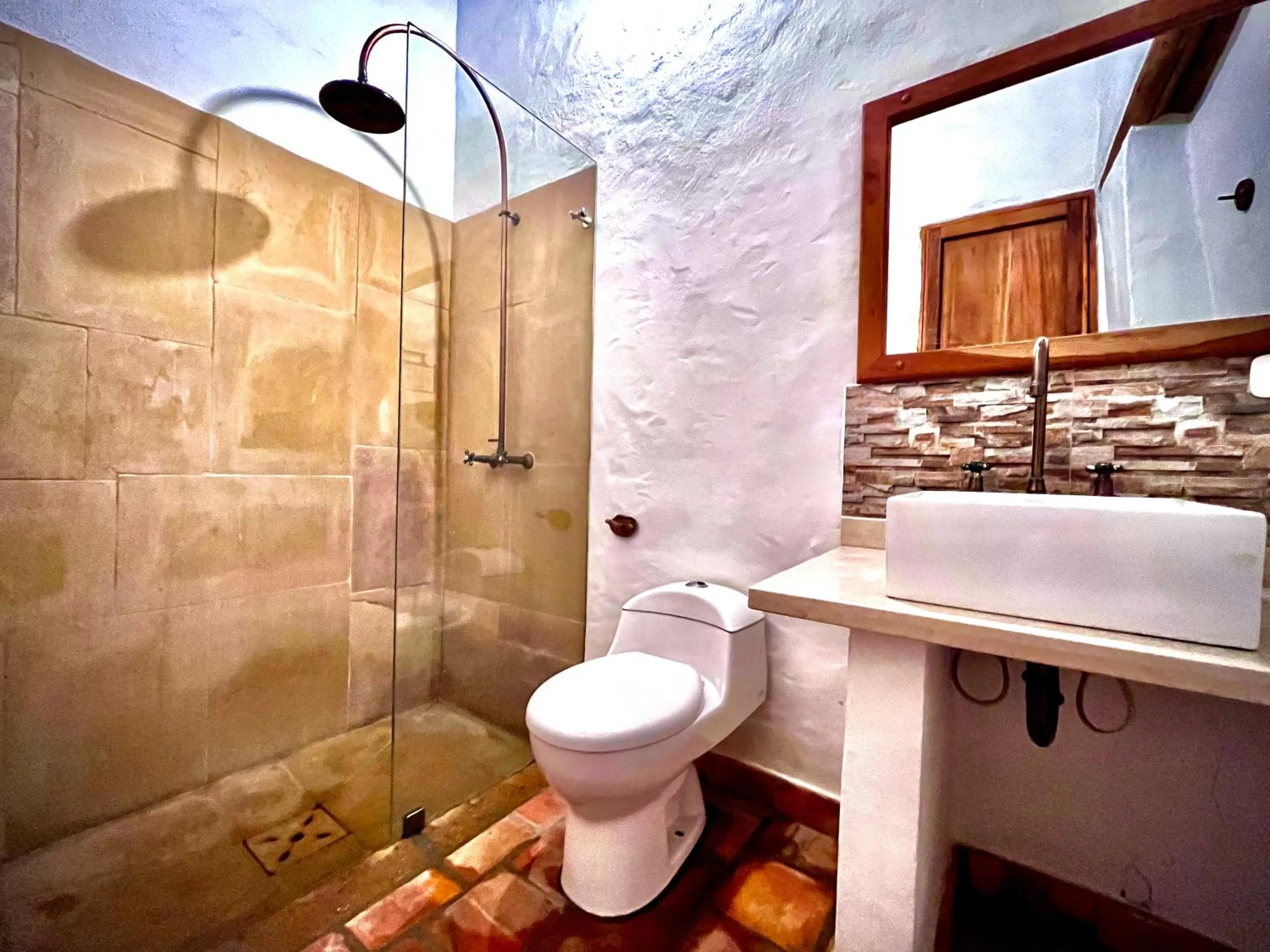 Bathroom in Hotel Finca Buenos Aires Barichara