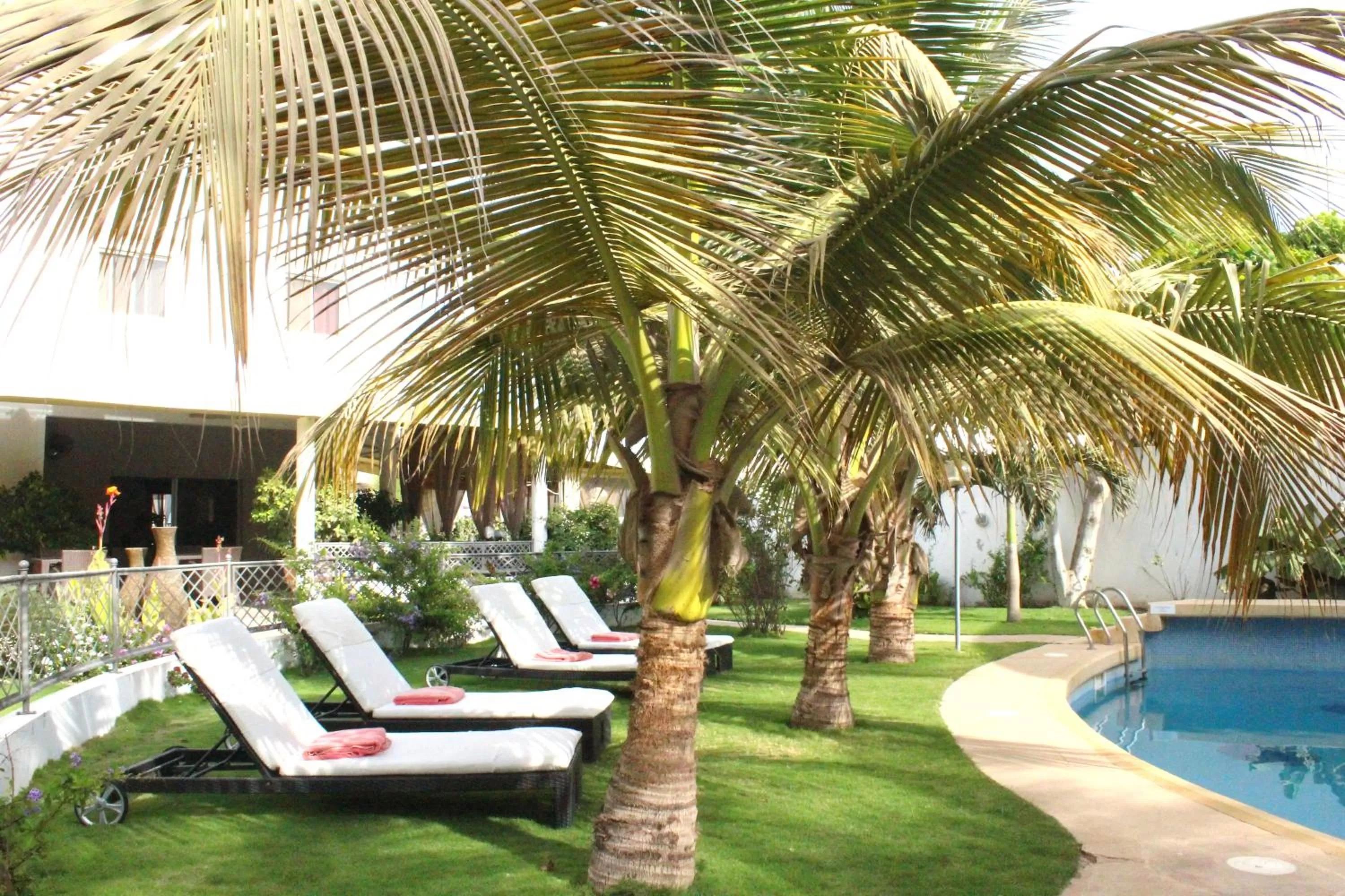 Garden in La Résidence