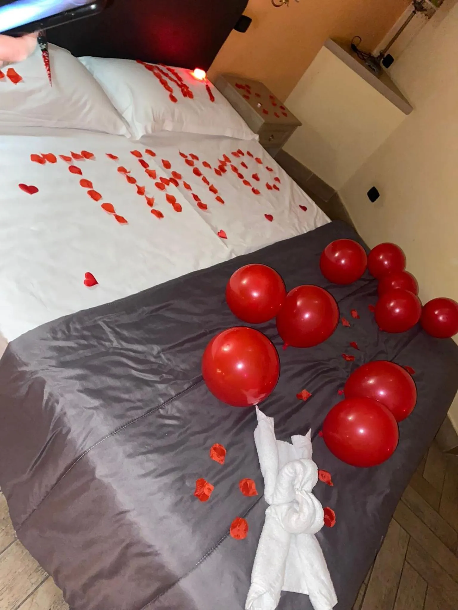 Bed in Hotel Barbato