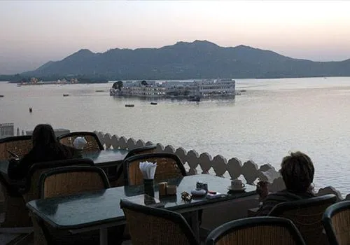 Bird's eye view in Jaiwana Haveli