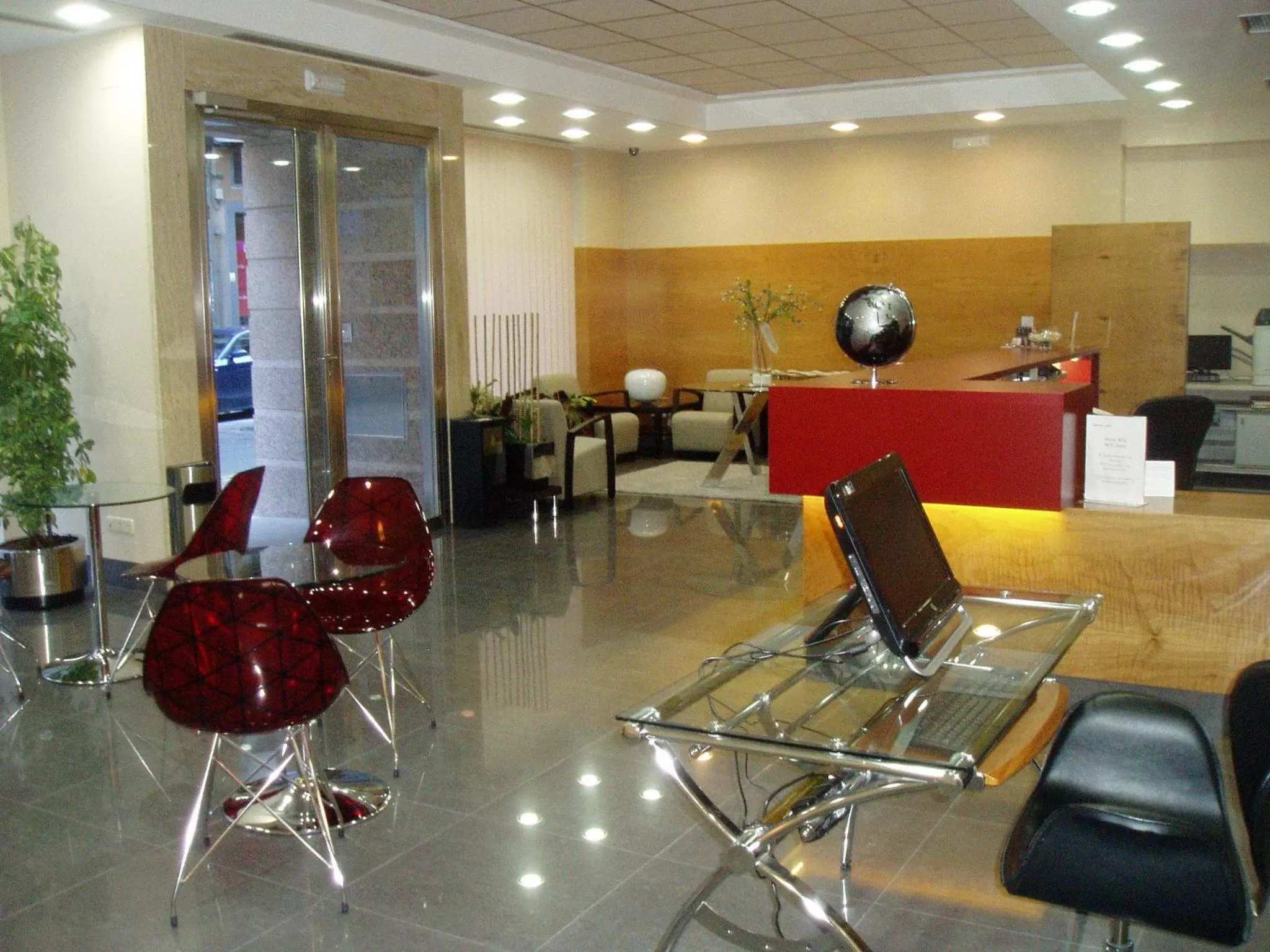 Lobby or reception in Hotel Condes de Haro