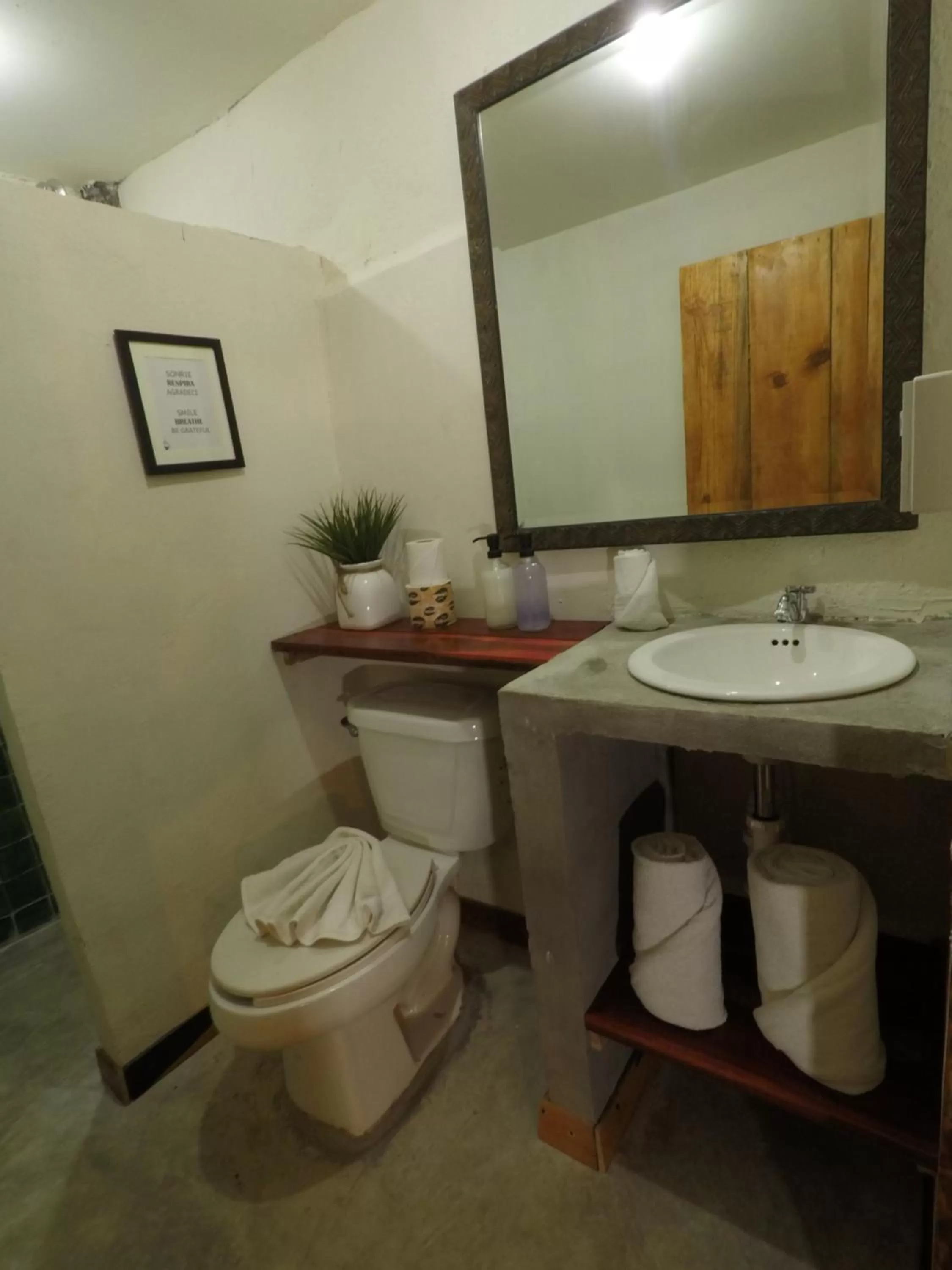 Bathroom in Sivana Tulum
