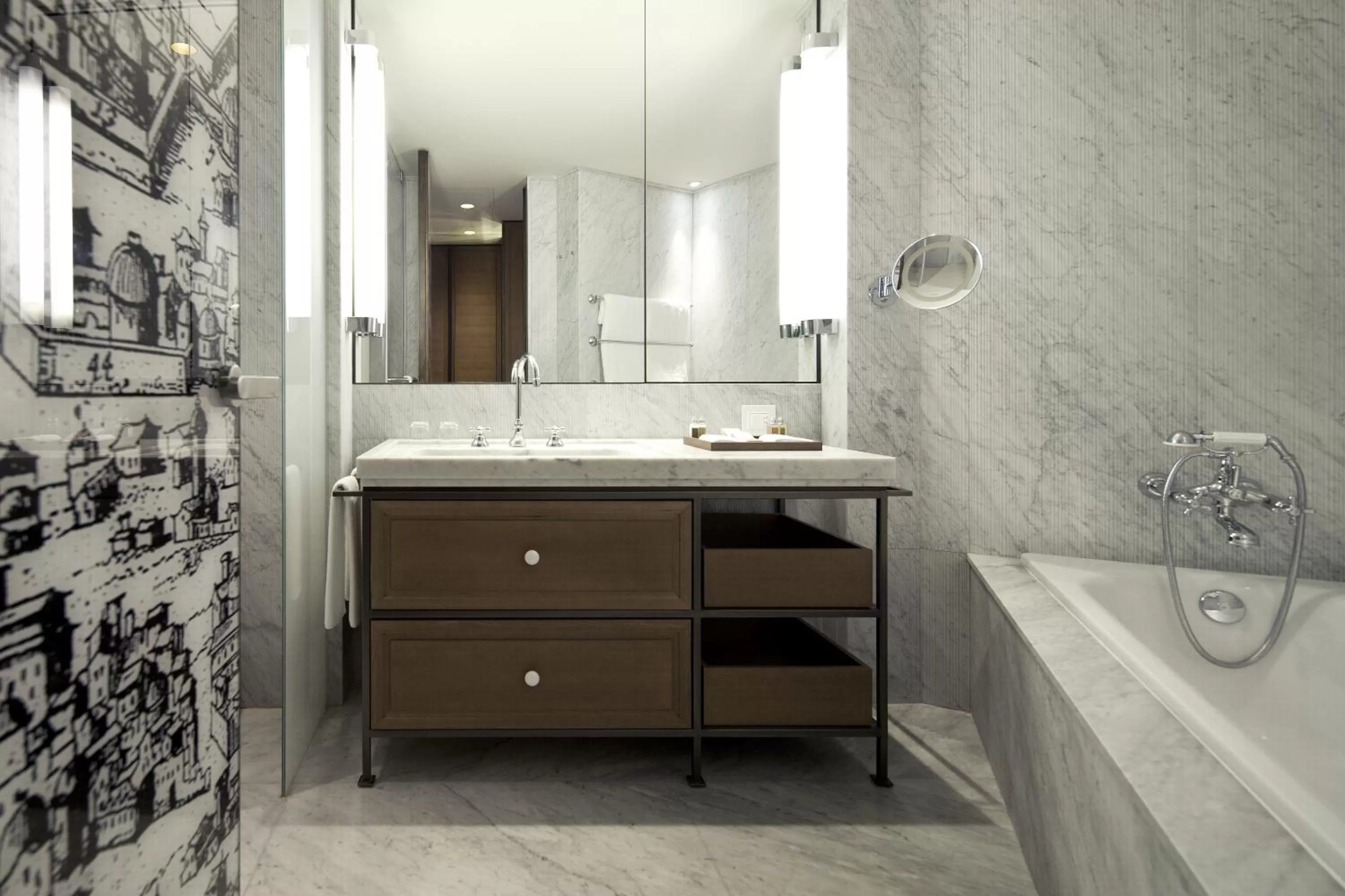 Bathroom in The David Citadel Jerusalem