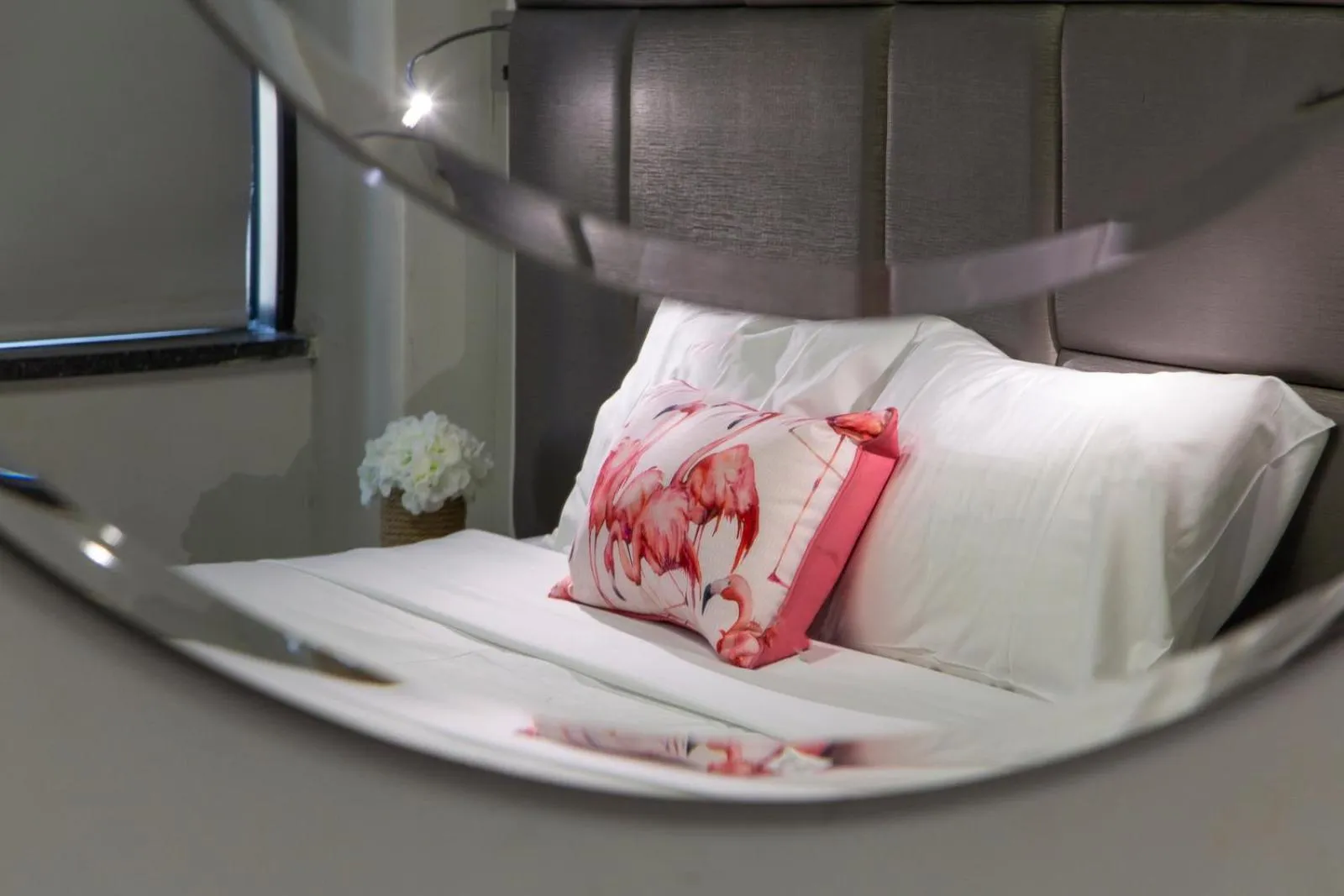 Bed in The MAC Boutique Hotel