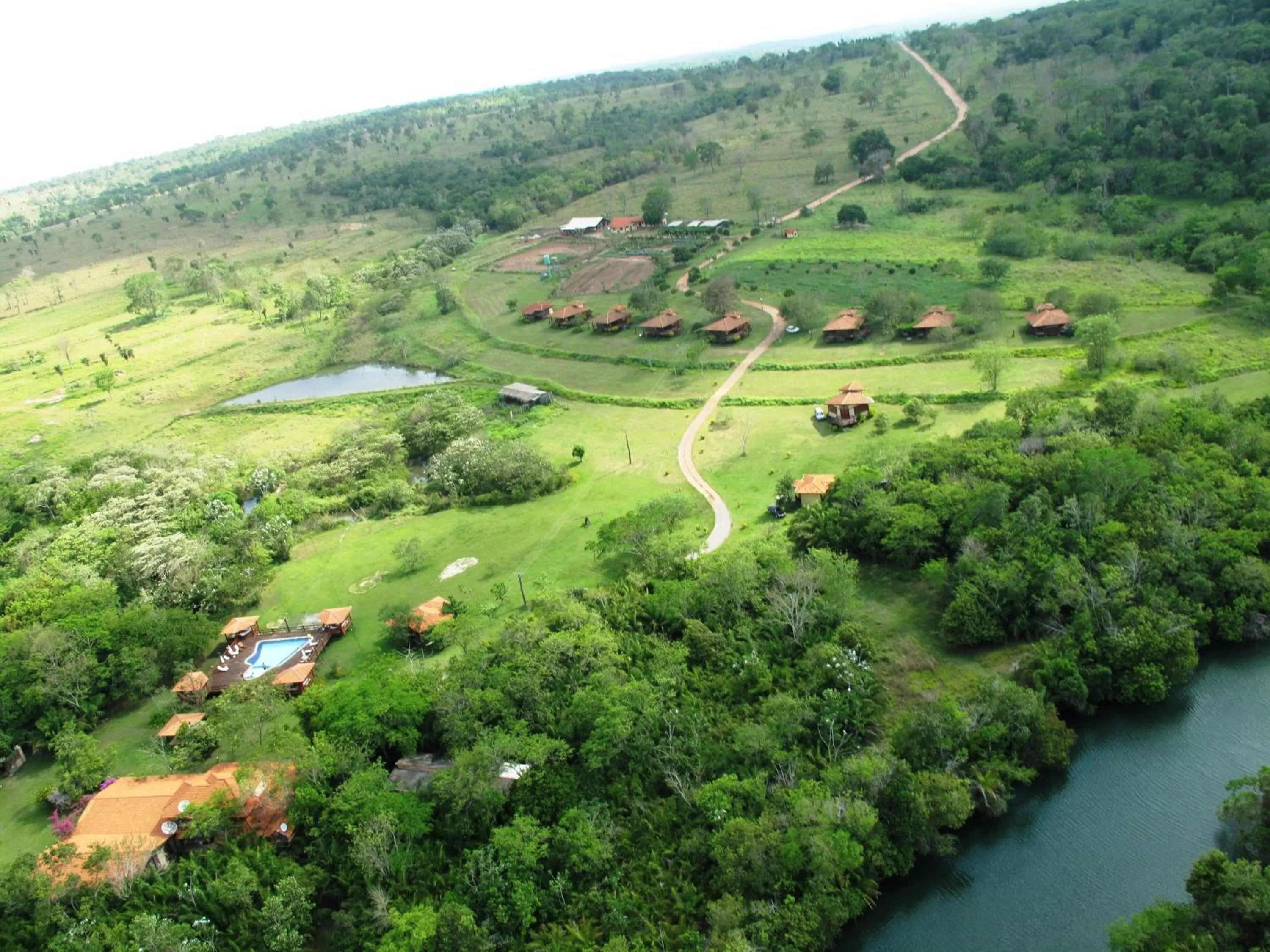 Bird's eye view in Hotel Santa Esmeralda