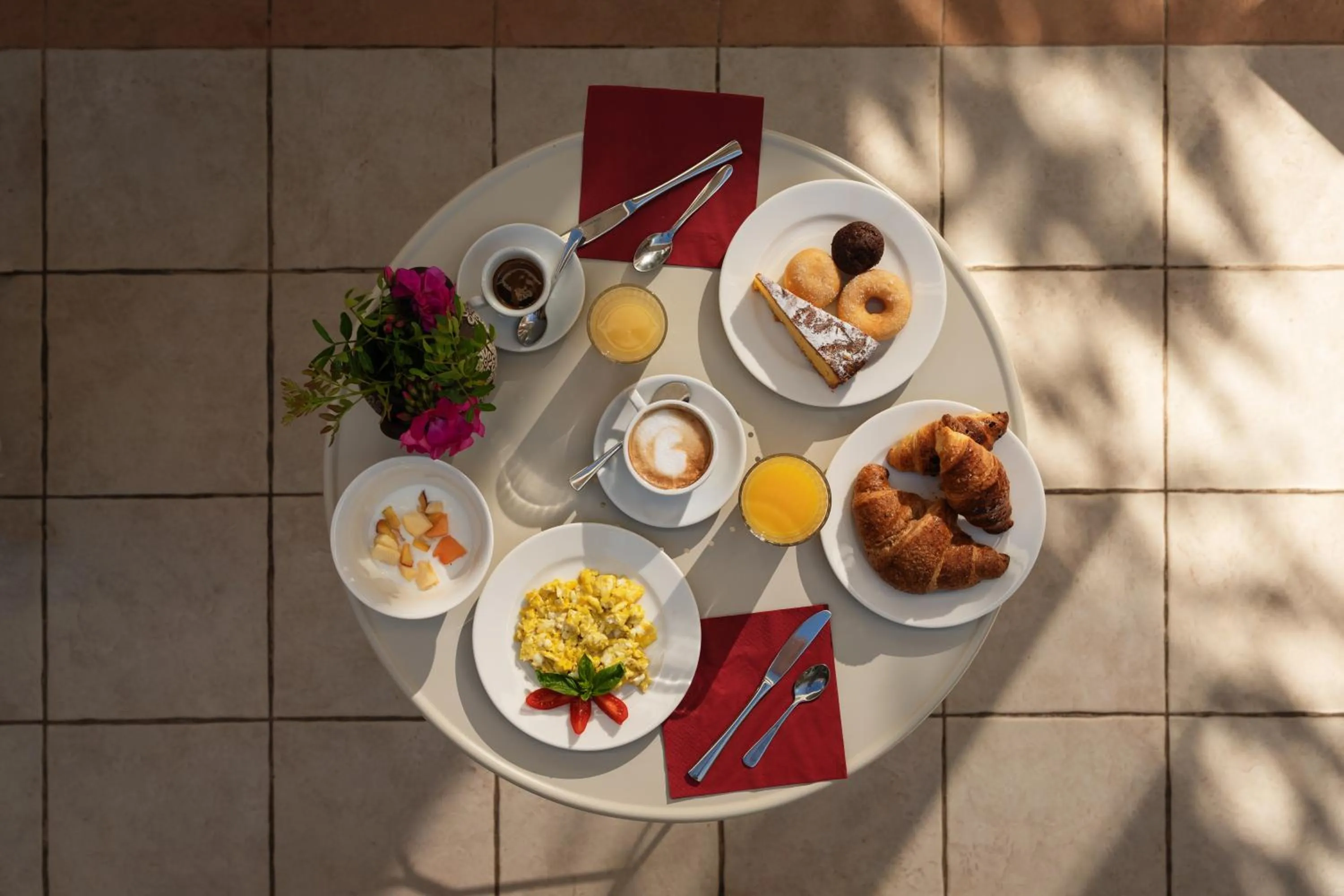 Garden in I Cinque Pini