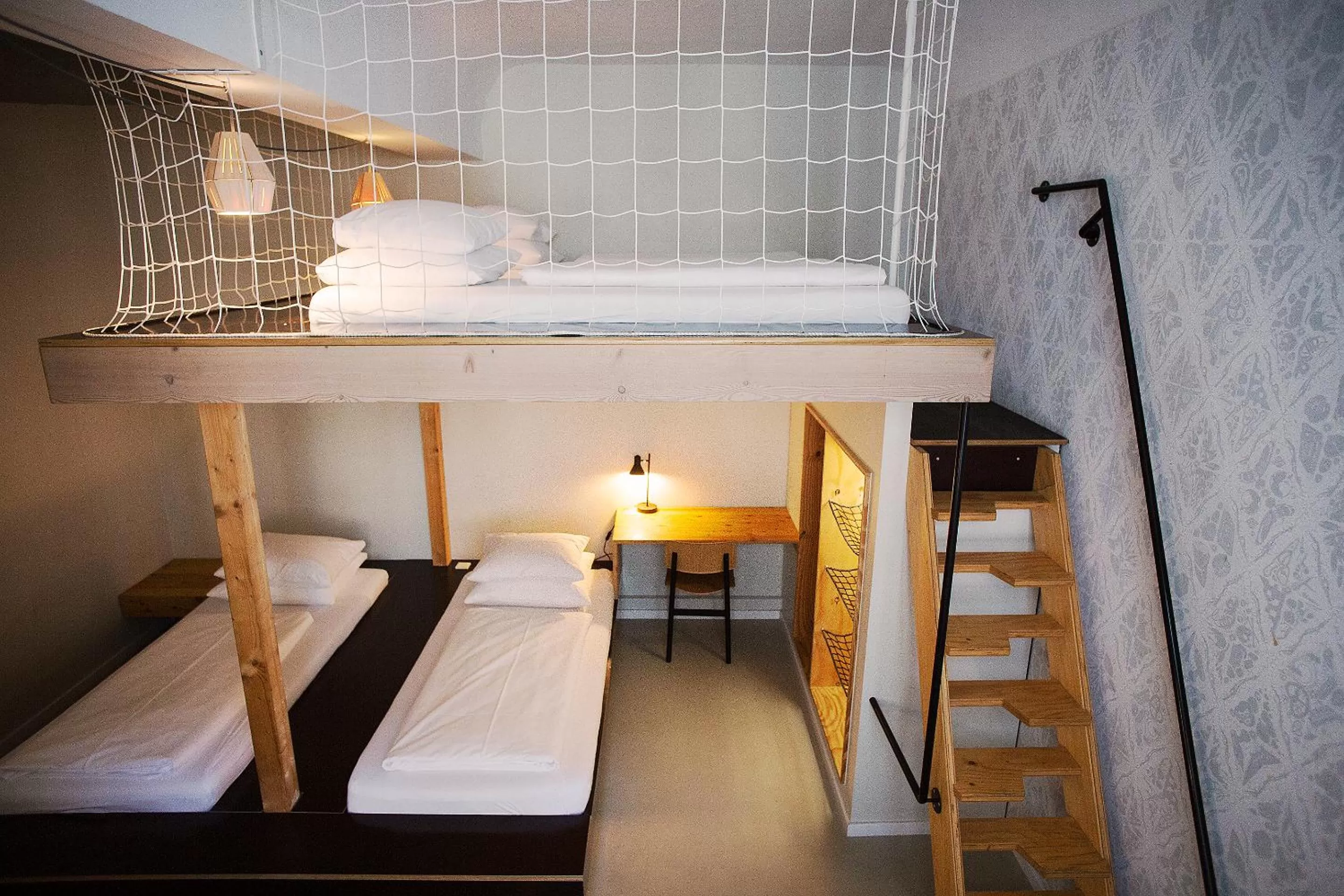 Bed in Michelberger Hotel