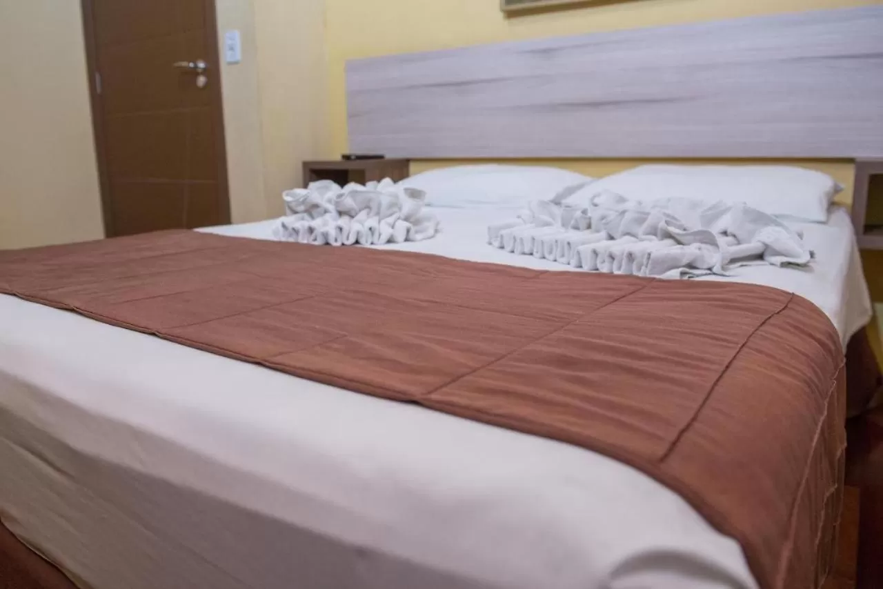 Bedroom, Bed in Hotel Iguaçu Centro