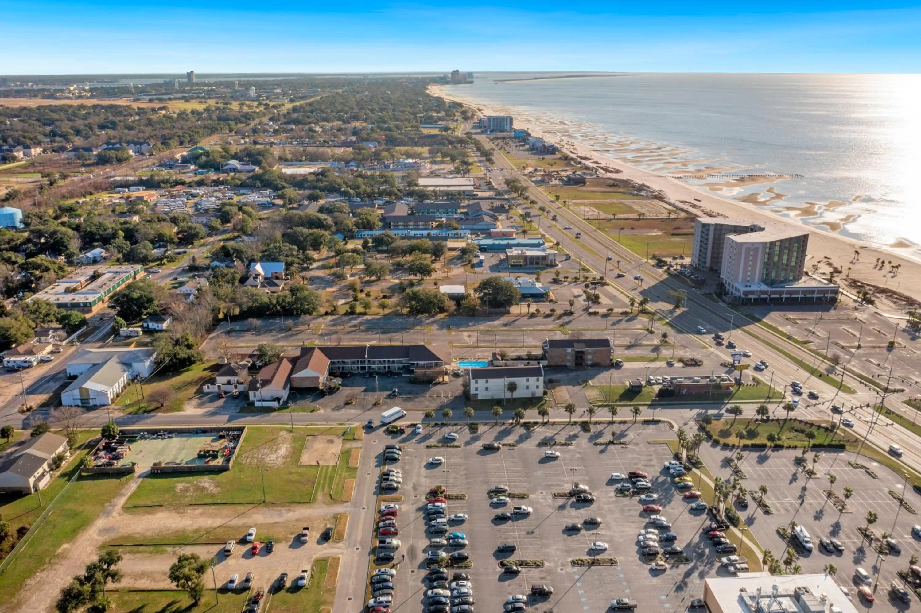 Bird's eye view in Edgewater Inn - Biloxi Beach