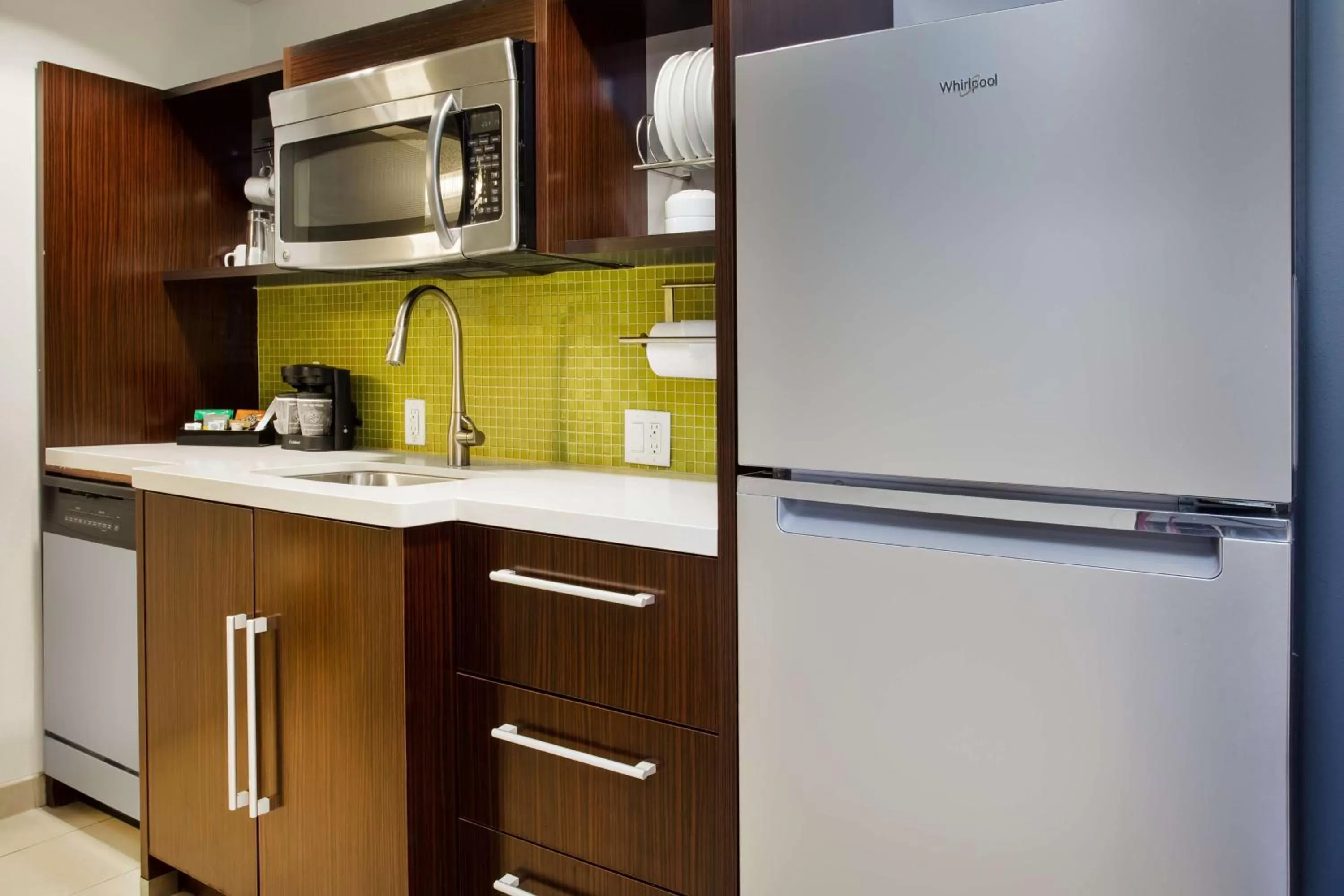 Kitchen or kitchenette in Home2 Suites by Hilton San Antonio Downtown - Riverwalk, TX