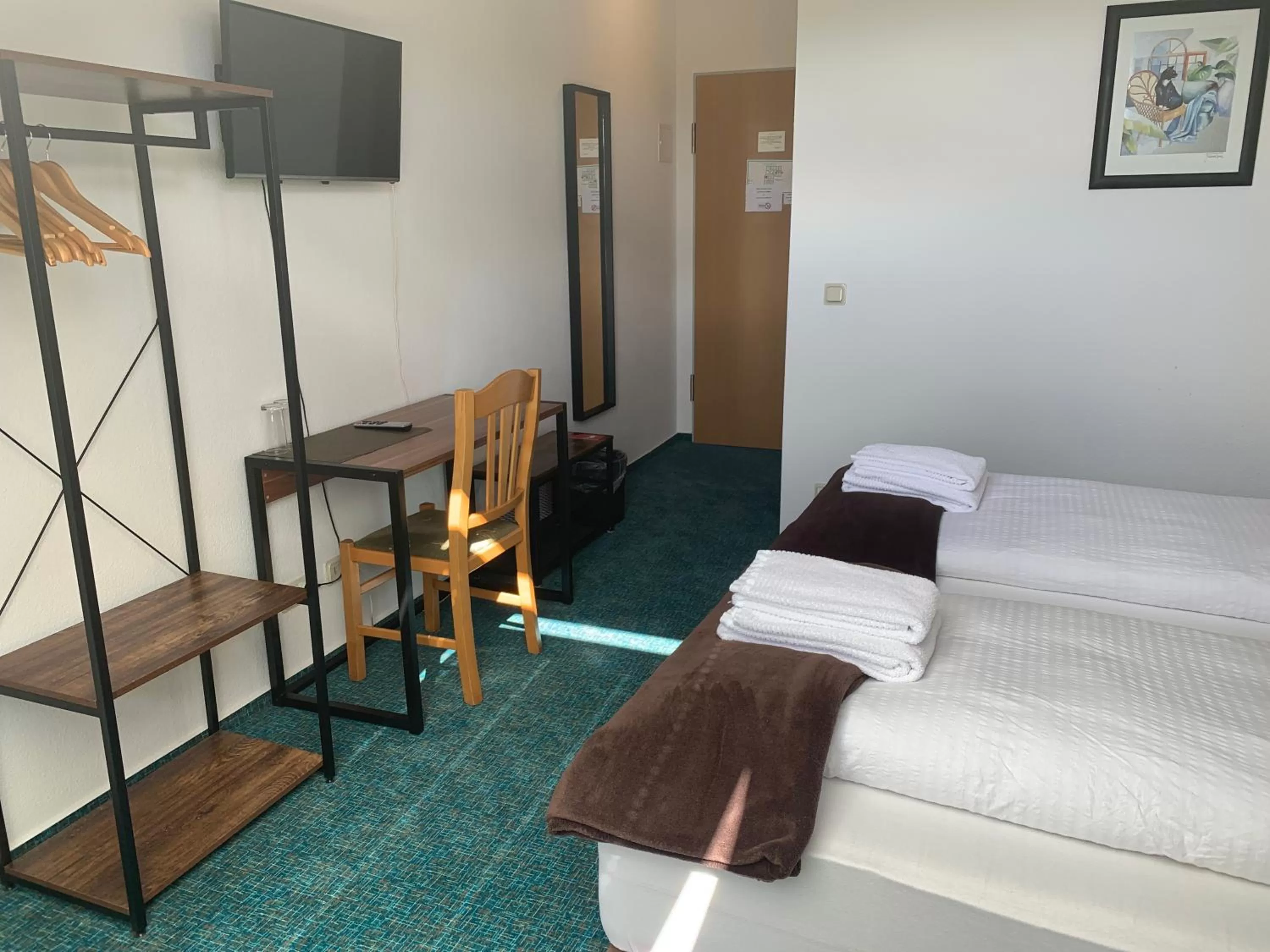 Bedroom, Bed in Hotel Rosengarten