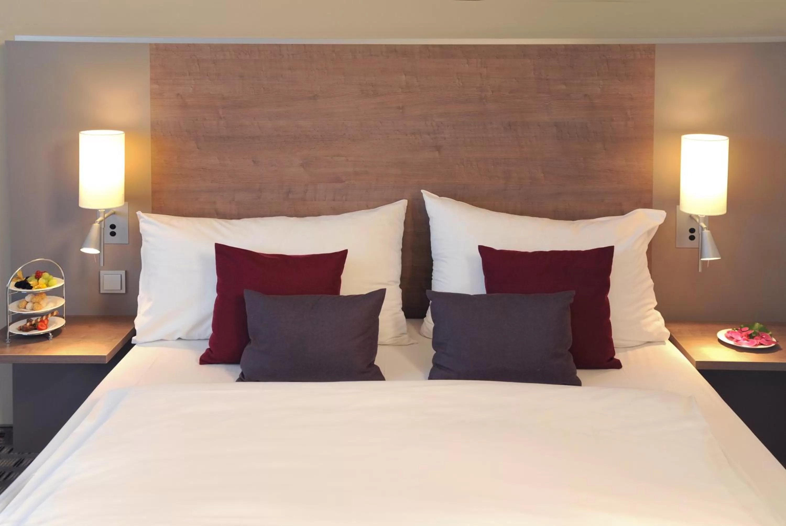 Bed in Mercure Hotel Frankfurt Eschborn Ost