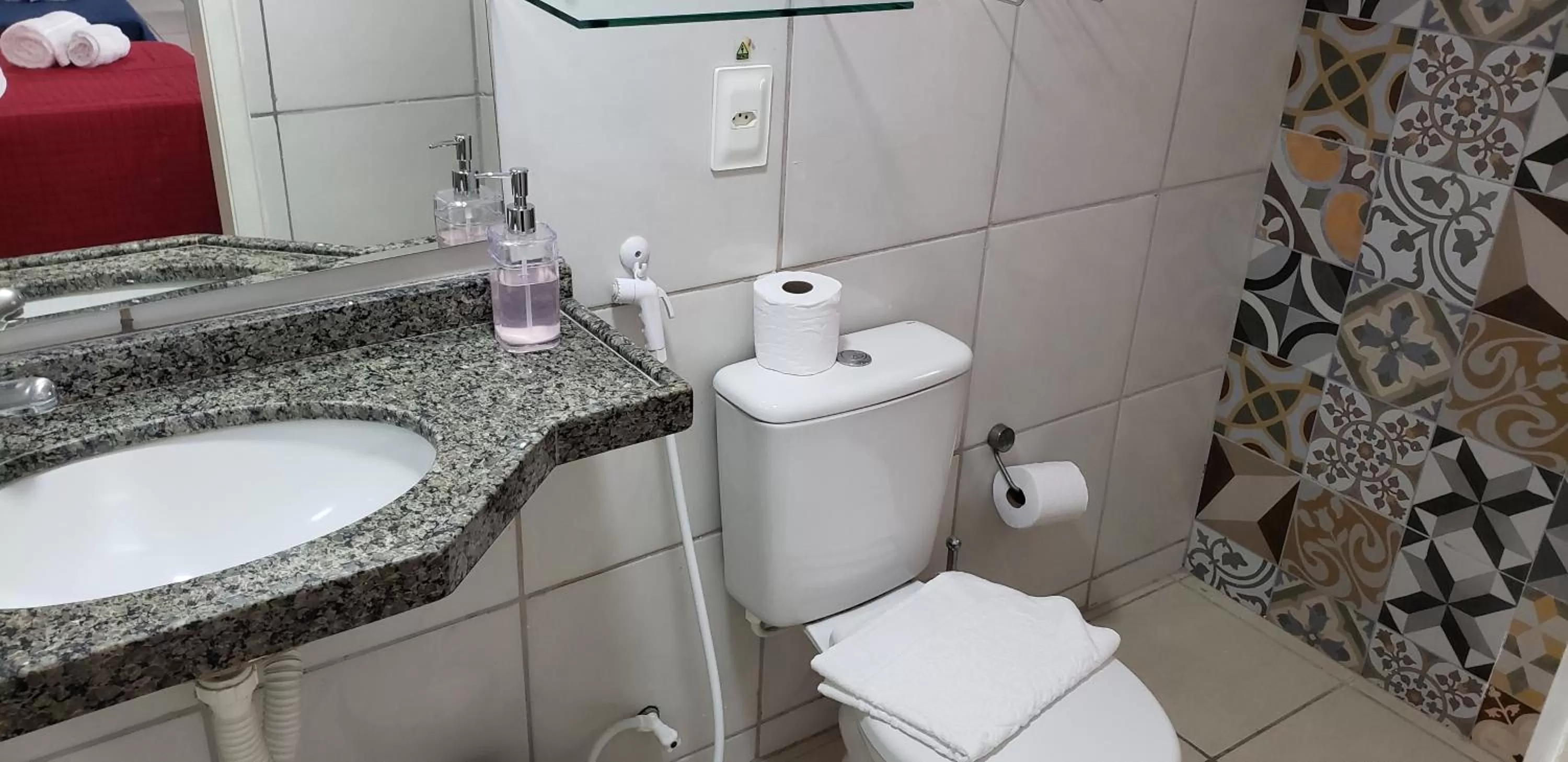 Bathroom in LIVE IN FORTALEZA HOTEL