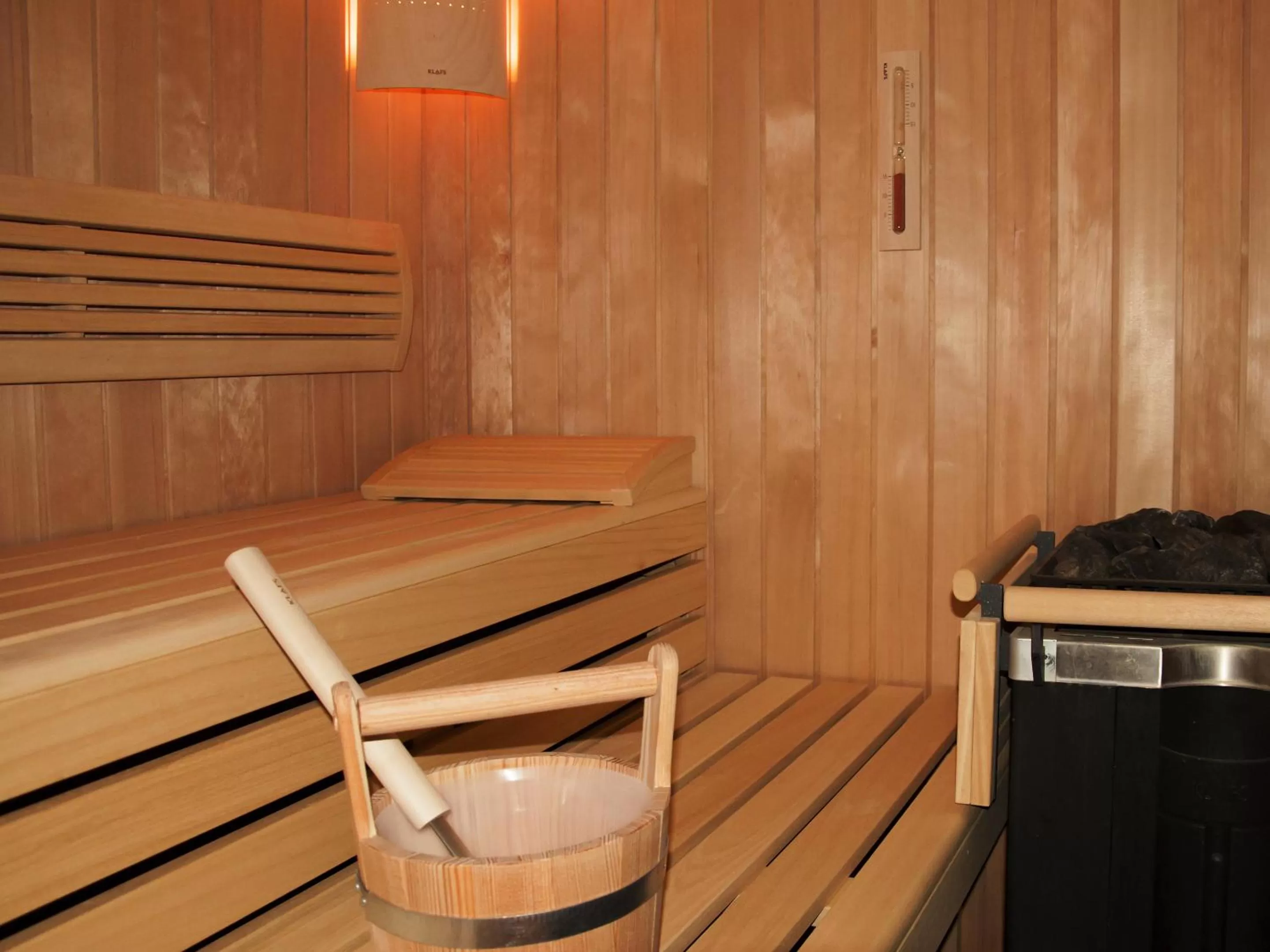 Sauna in Hotel Restaurant & Spa Verte Vallée